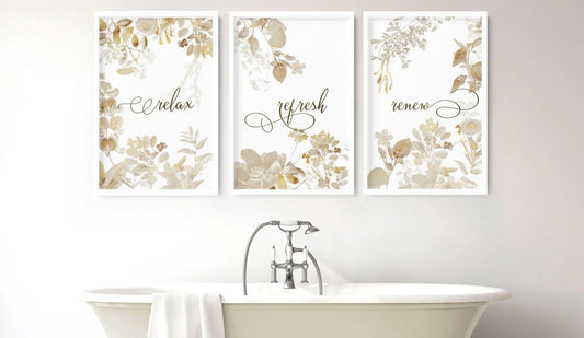 Creative Bathroom Wall Art Ideas