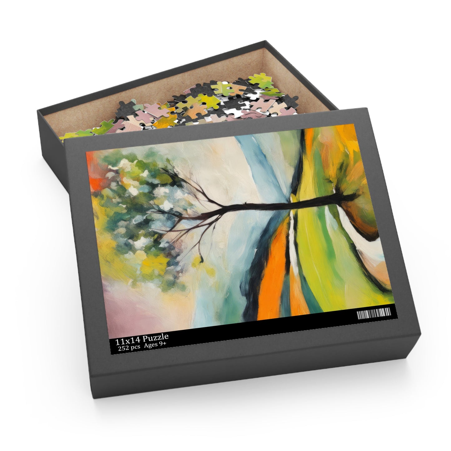 Skagit County Landscape Acrylic Painting Jigsaw Puzzle