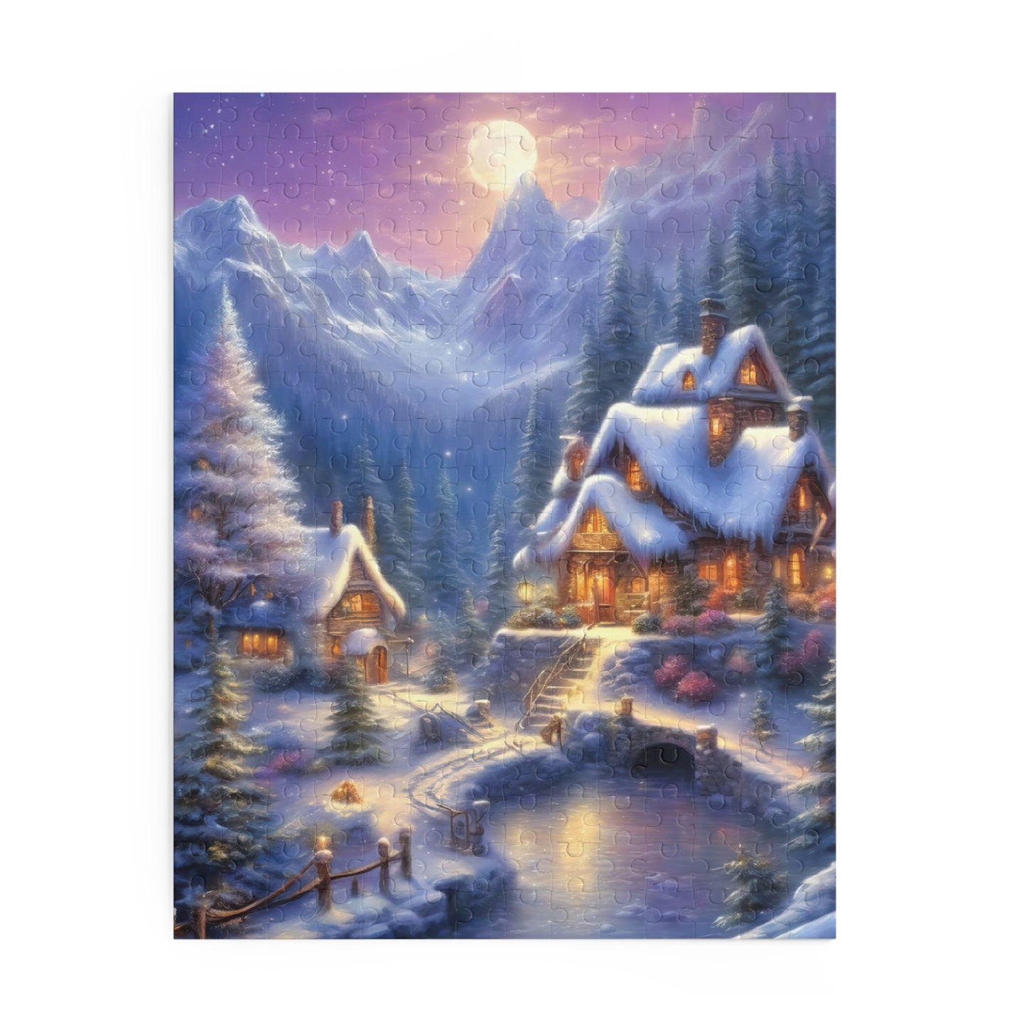 Christmas Village Jigsaw Puzzle