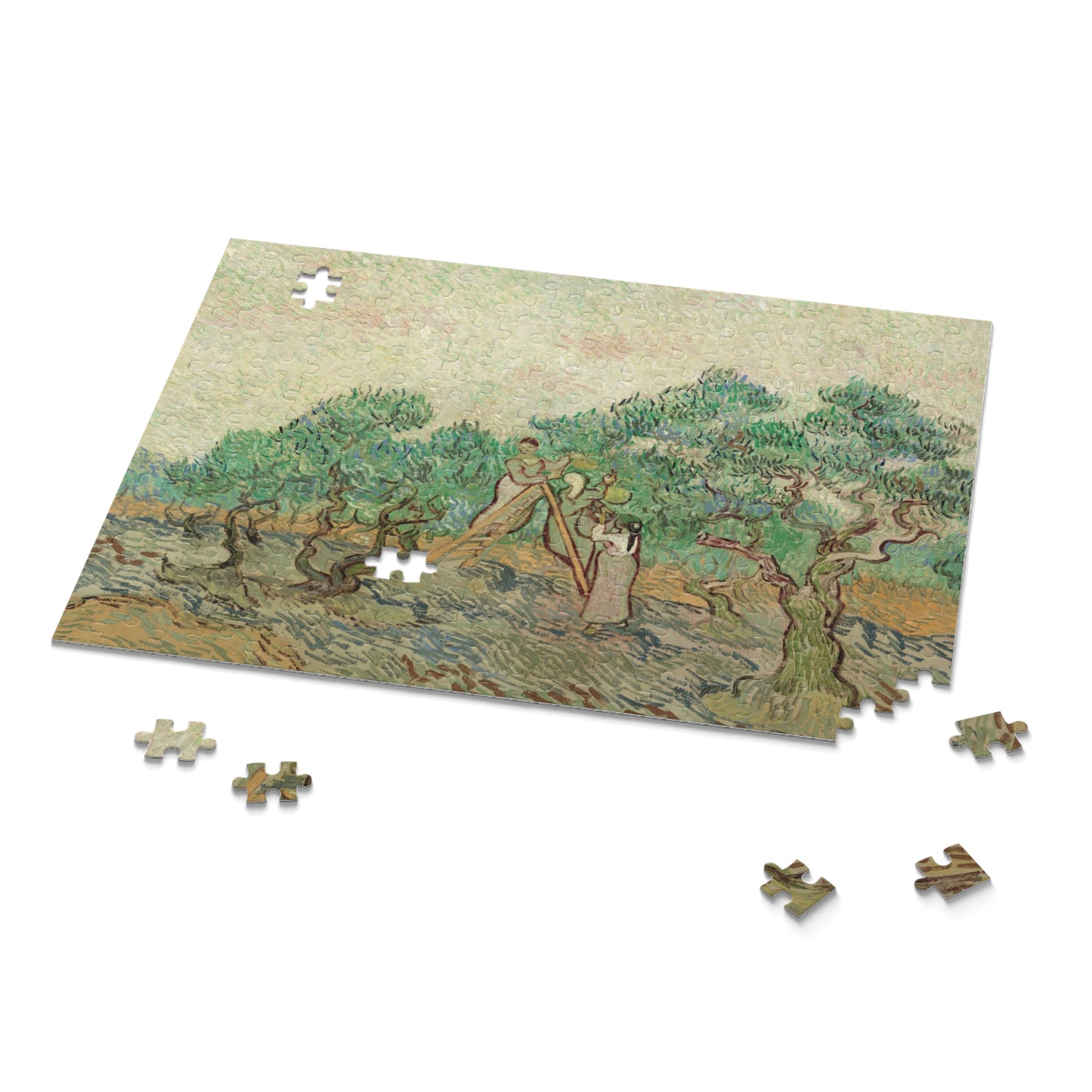 The Olive Orchard by Vincent van Gogh Jigsaw Puzzle