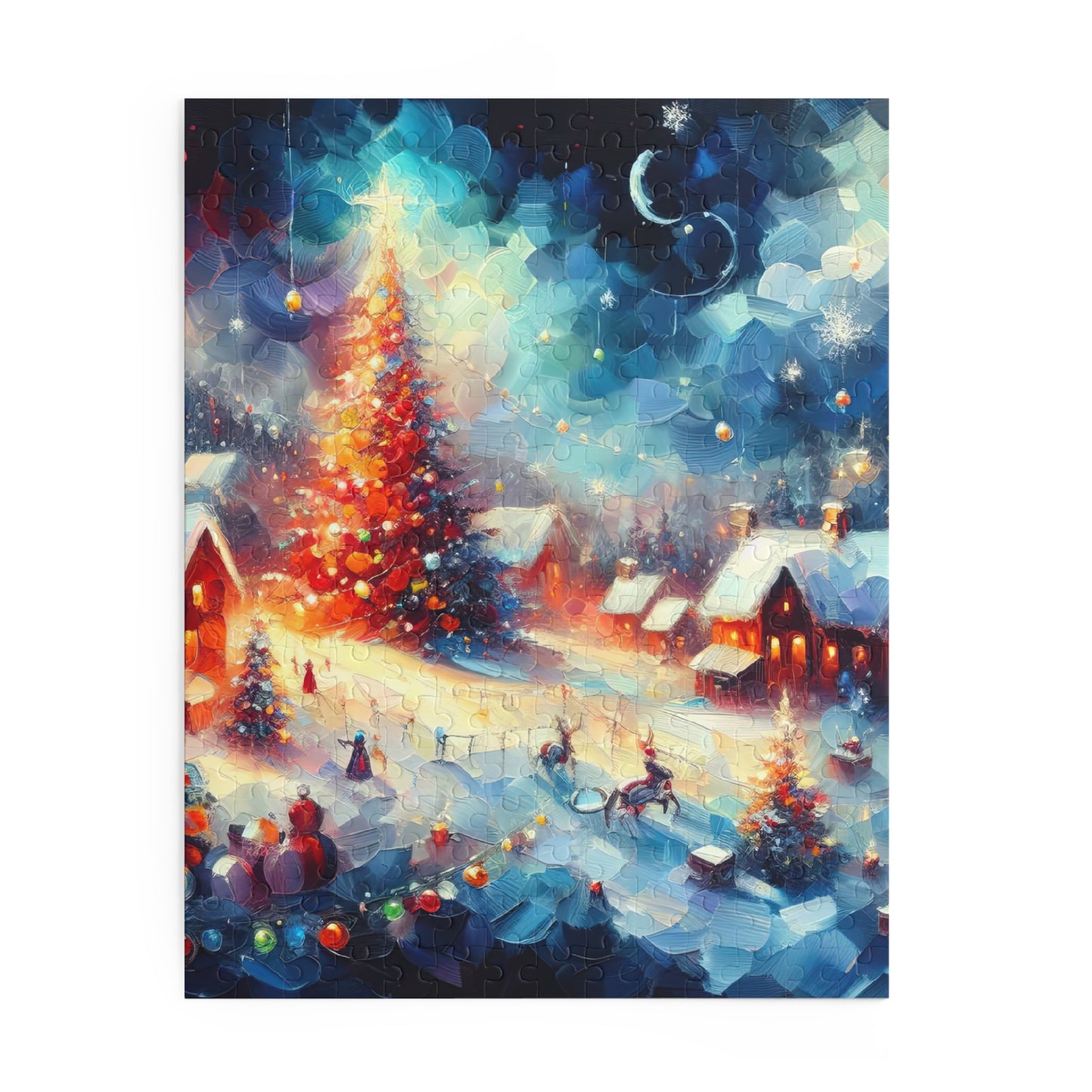 Christmas Scene Jigsaw Puzzle
