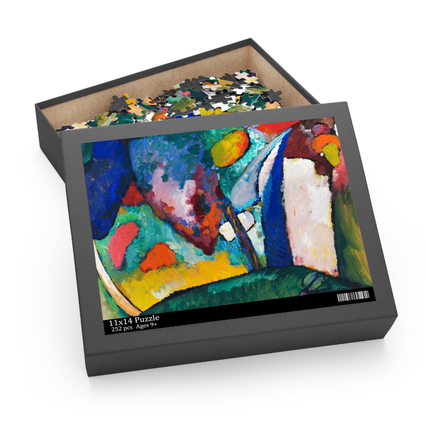 The Waterfall by Wassily Kandinsky Jigsaw Puzzle