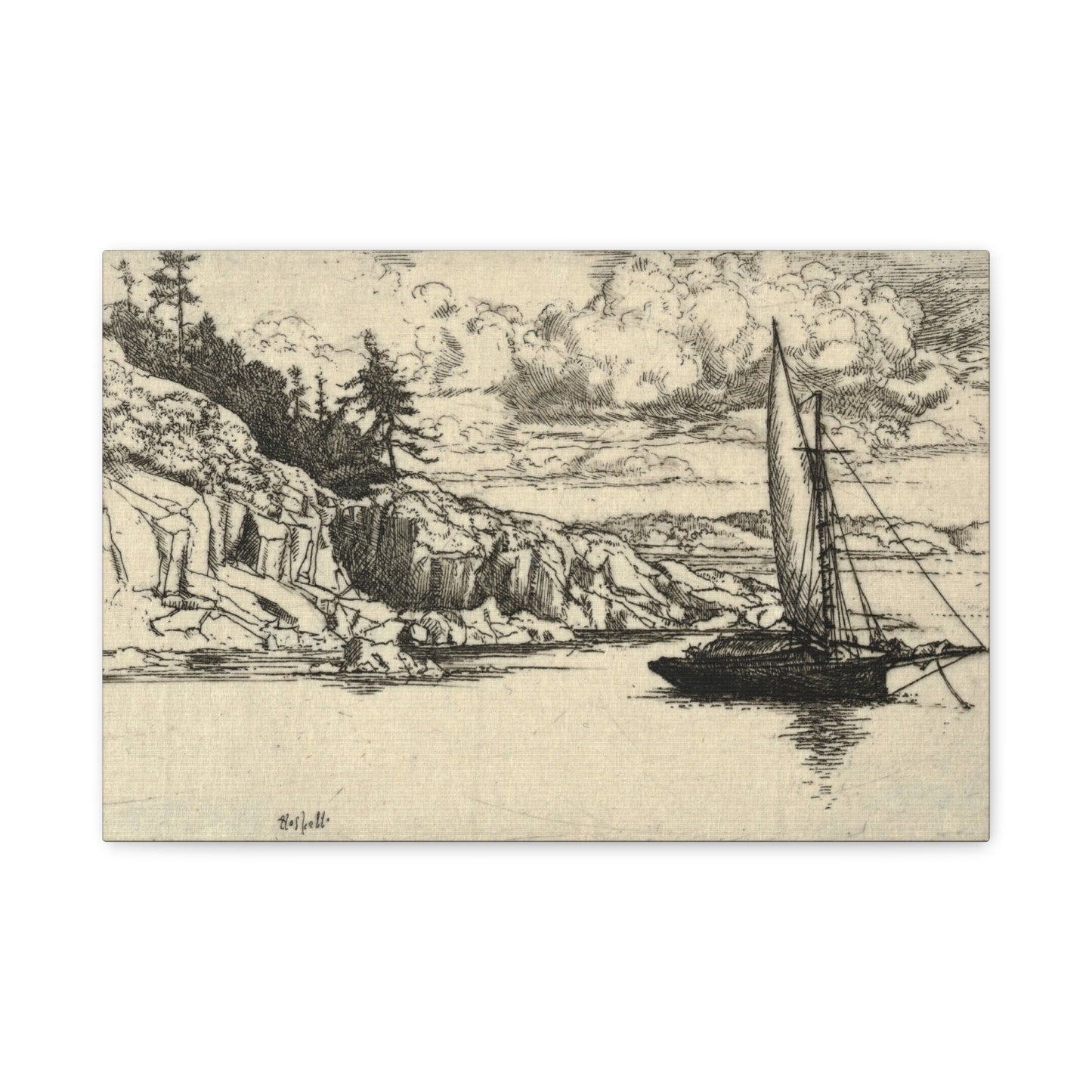Falka by Ernest Haskell Canvas Print
