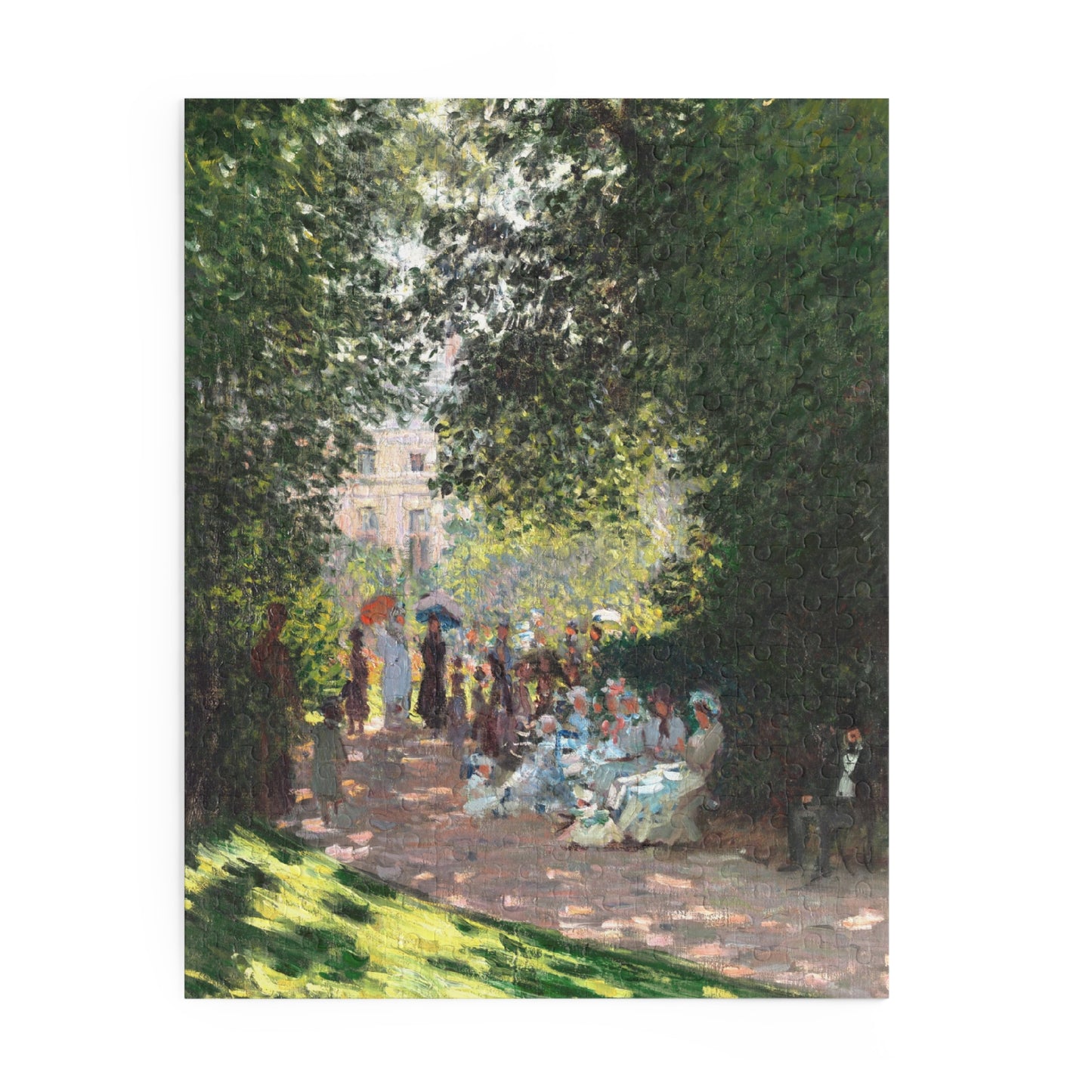 The Parc Monceau by Claude Monet Jigsaw Puzzle