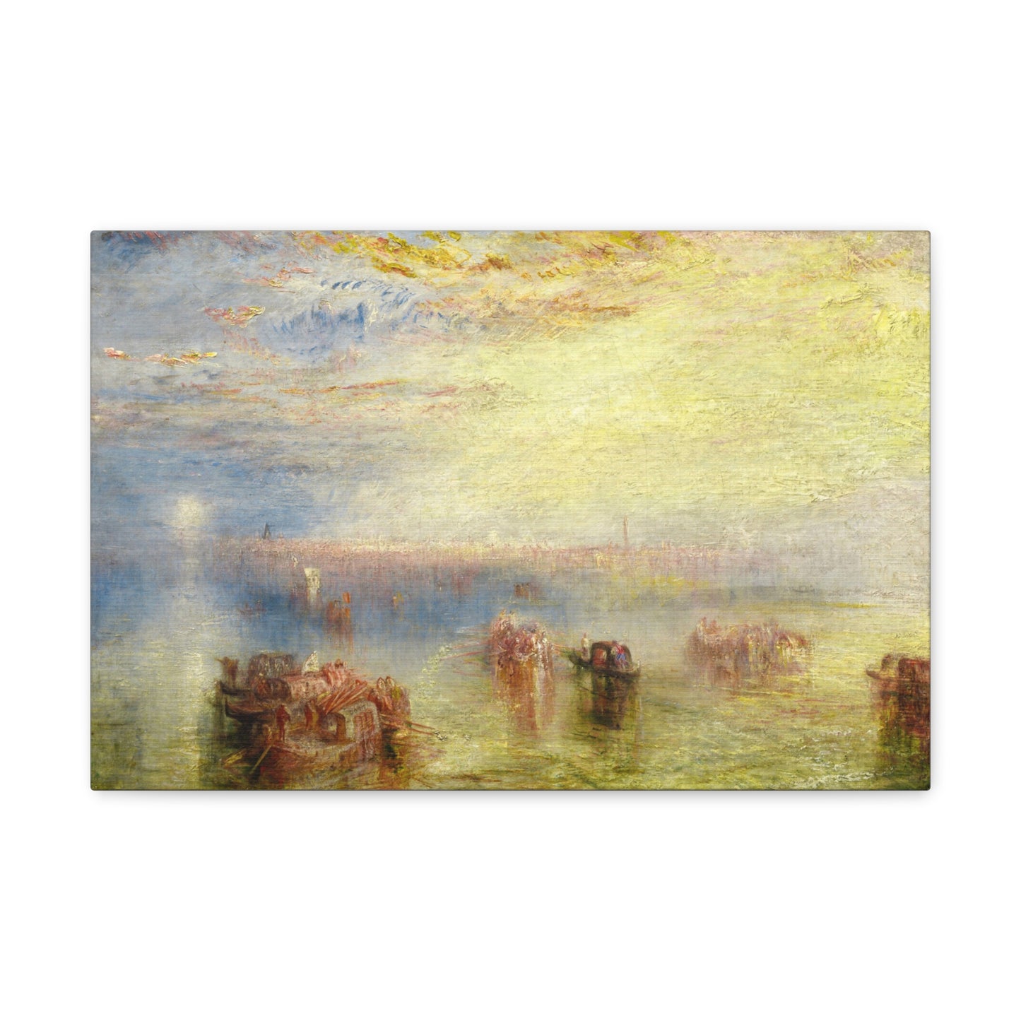 Approach to Venice by Joseph Mallord William Turner Canvas Print