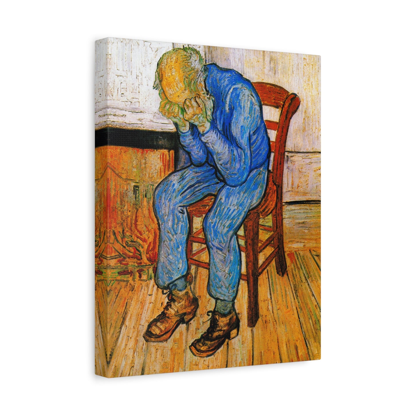 At Eternity's Gate by Vincent van Gogh Canvas Print