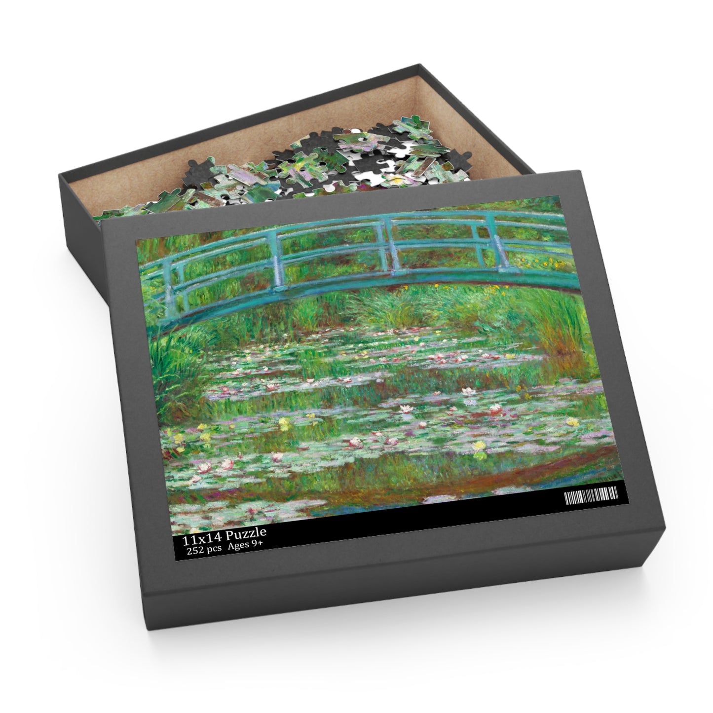 The Japanese Footbridge by Claude Monet Jigsaw Puzzle