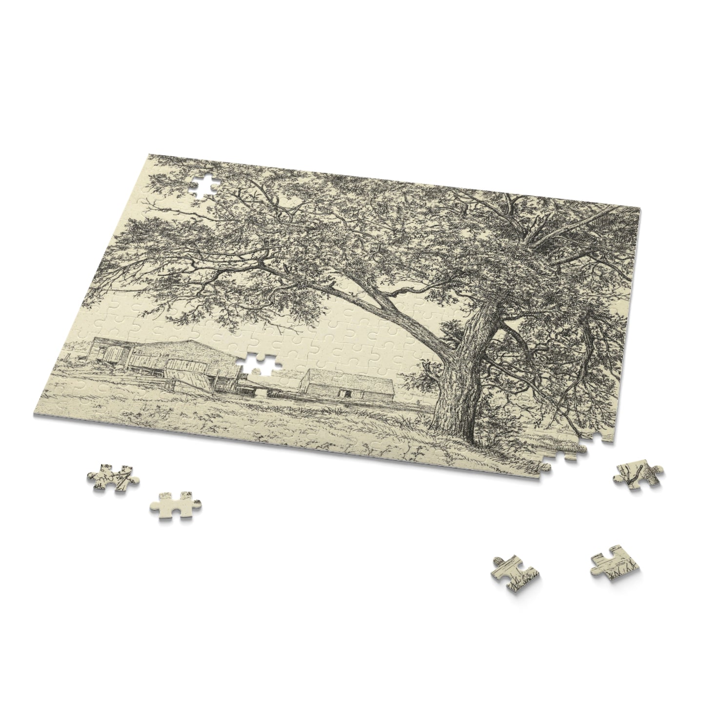Tide Mill by Ernest Haskell Jigsaw Puzzle
