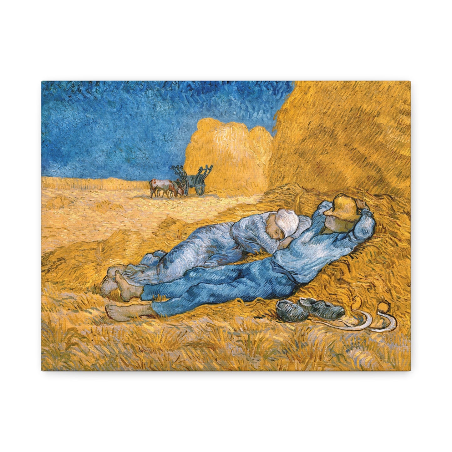 The Siesta by Vincent van Gogh Canvas Print