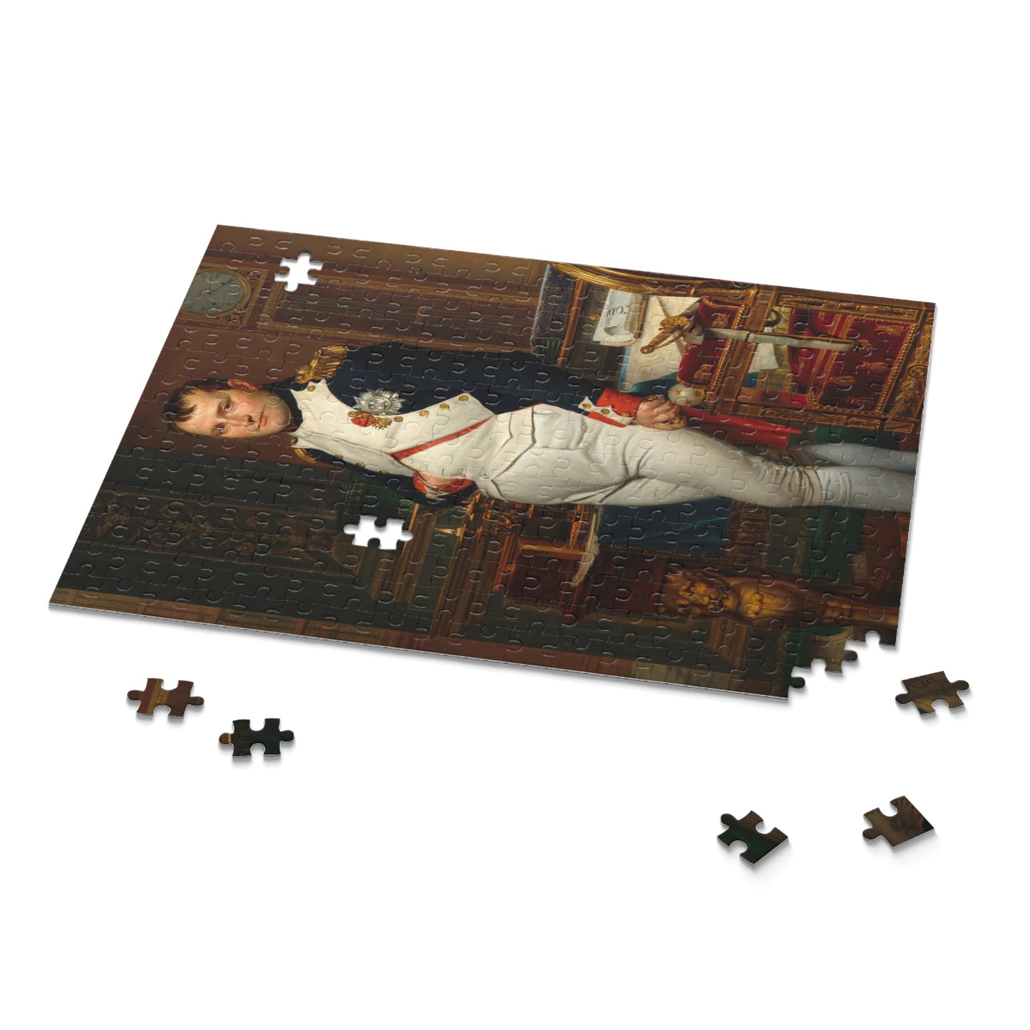 The Emperor Napoleon in His Study at the Tuileries by Jacques-Louis David Jigsaw Puzzle