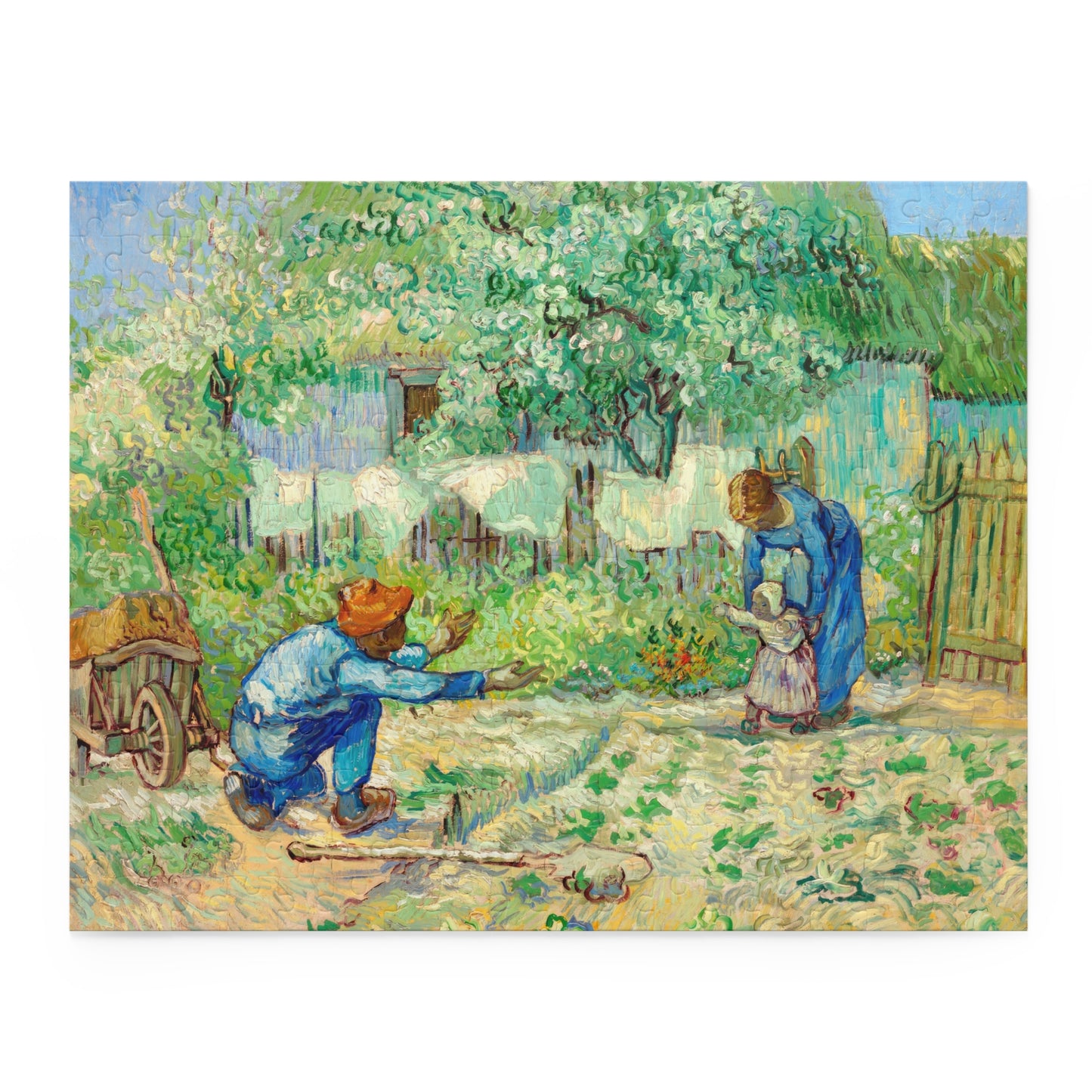 First Steps by Vincent van Gogh Jigsaw Puzzle