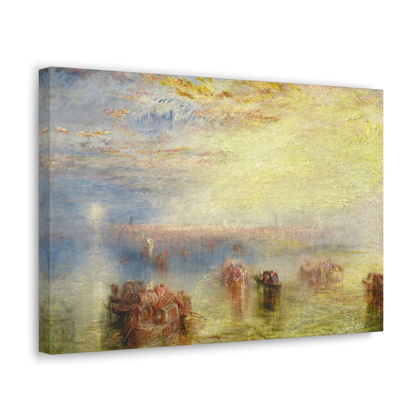 Approach to Venice by Joseph Mallord William Turner Canvas Print