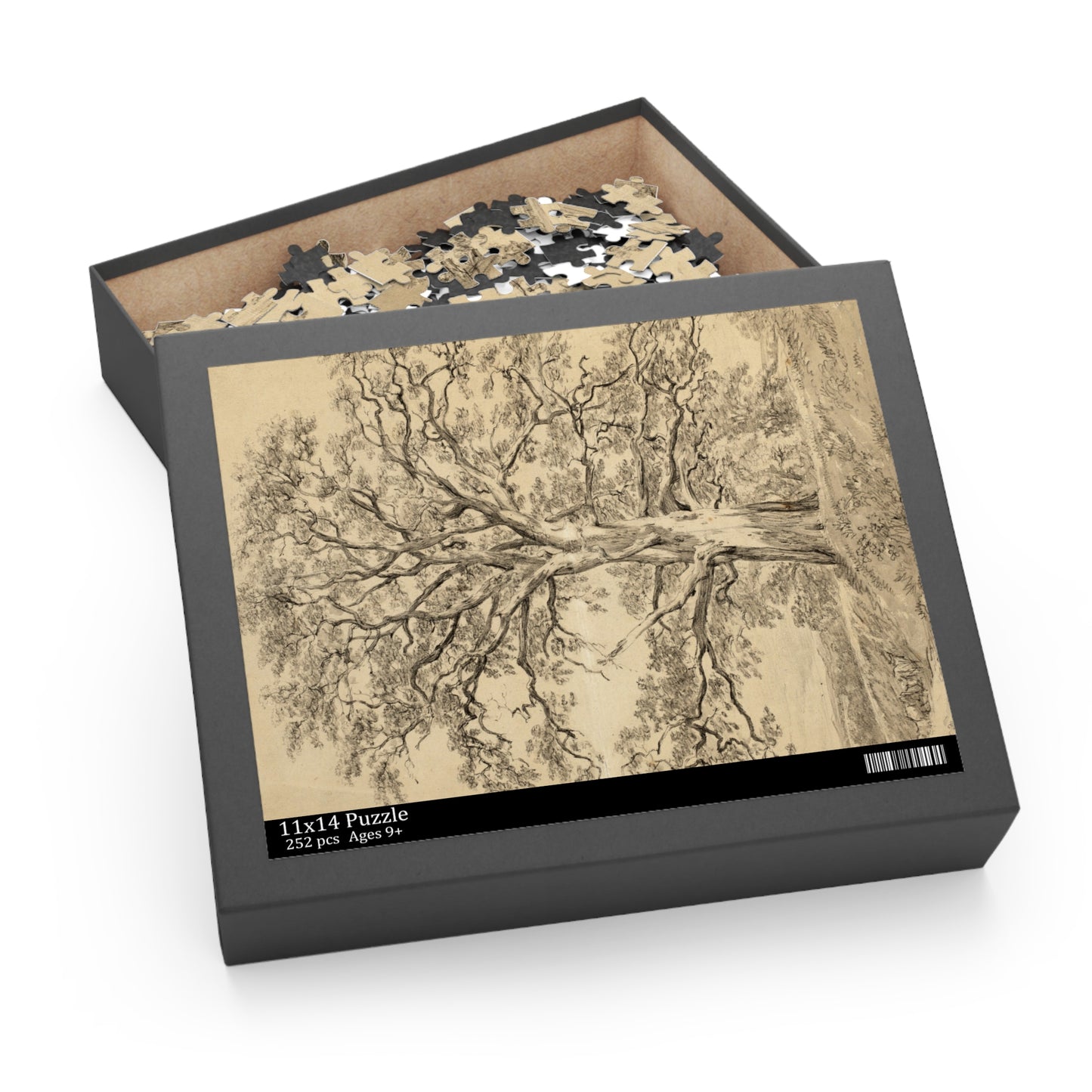 A Great Oak Tree by John Constable Jigsaw Puzzle