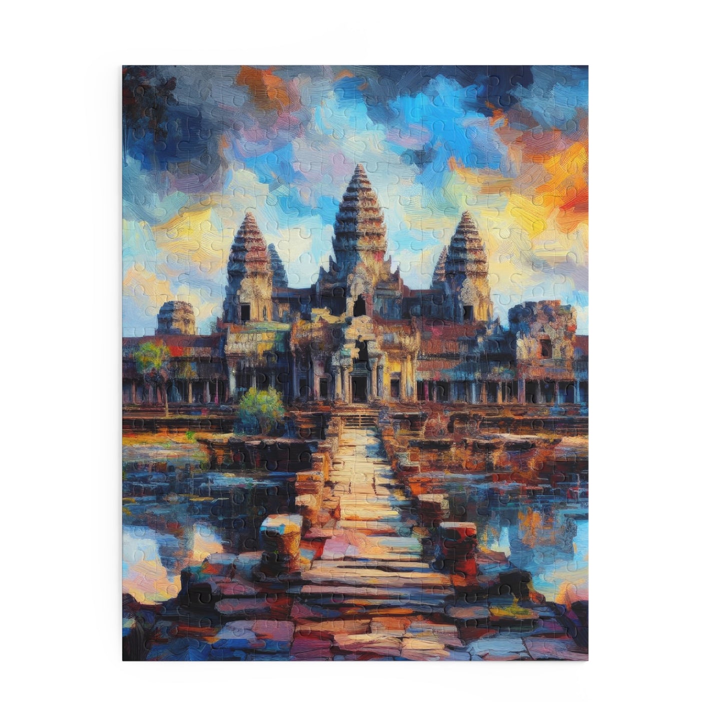 Angkor Wat Cambodia Jigsaw Puzzle