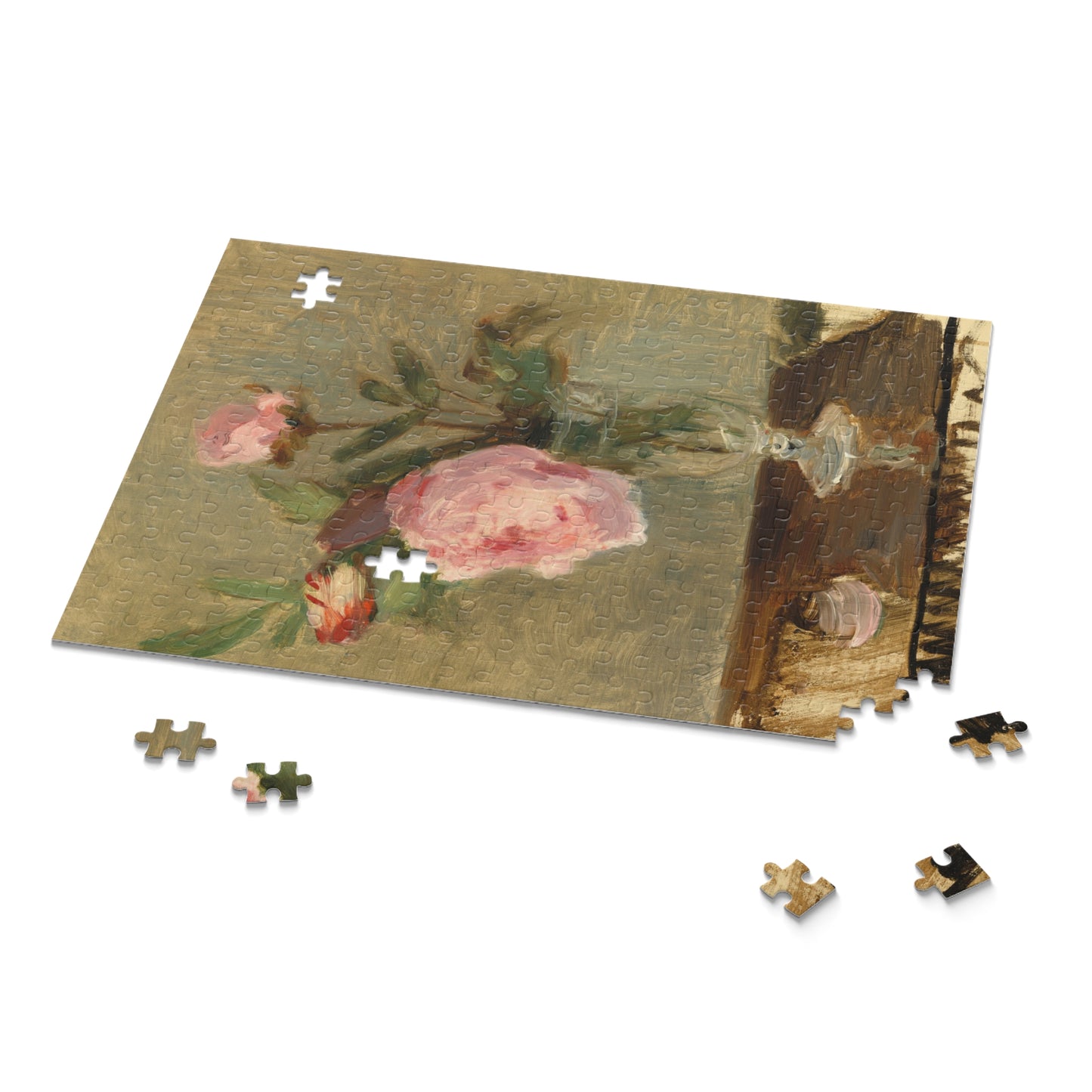 Peonies by Berthe Morisot Jigsaw Puzzle