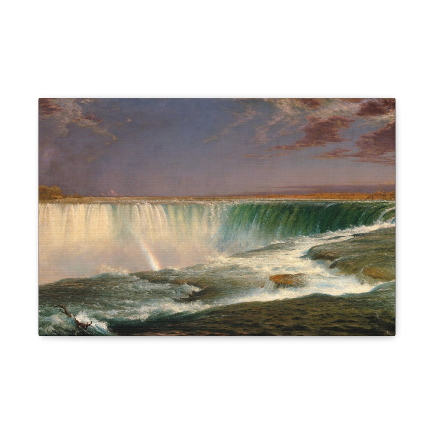 Niagara by Frederic Edwin Church Canvas Print