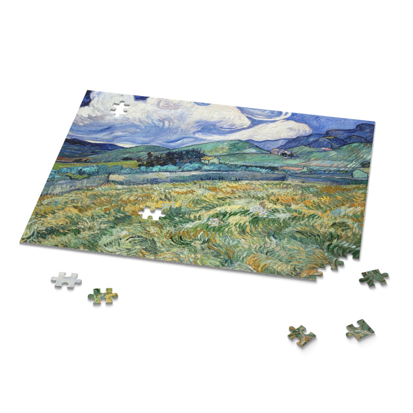 Landscape from Saint-Remy by Vincent van Gogh Jigsaw Puzzle