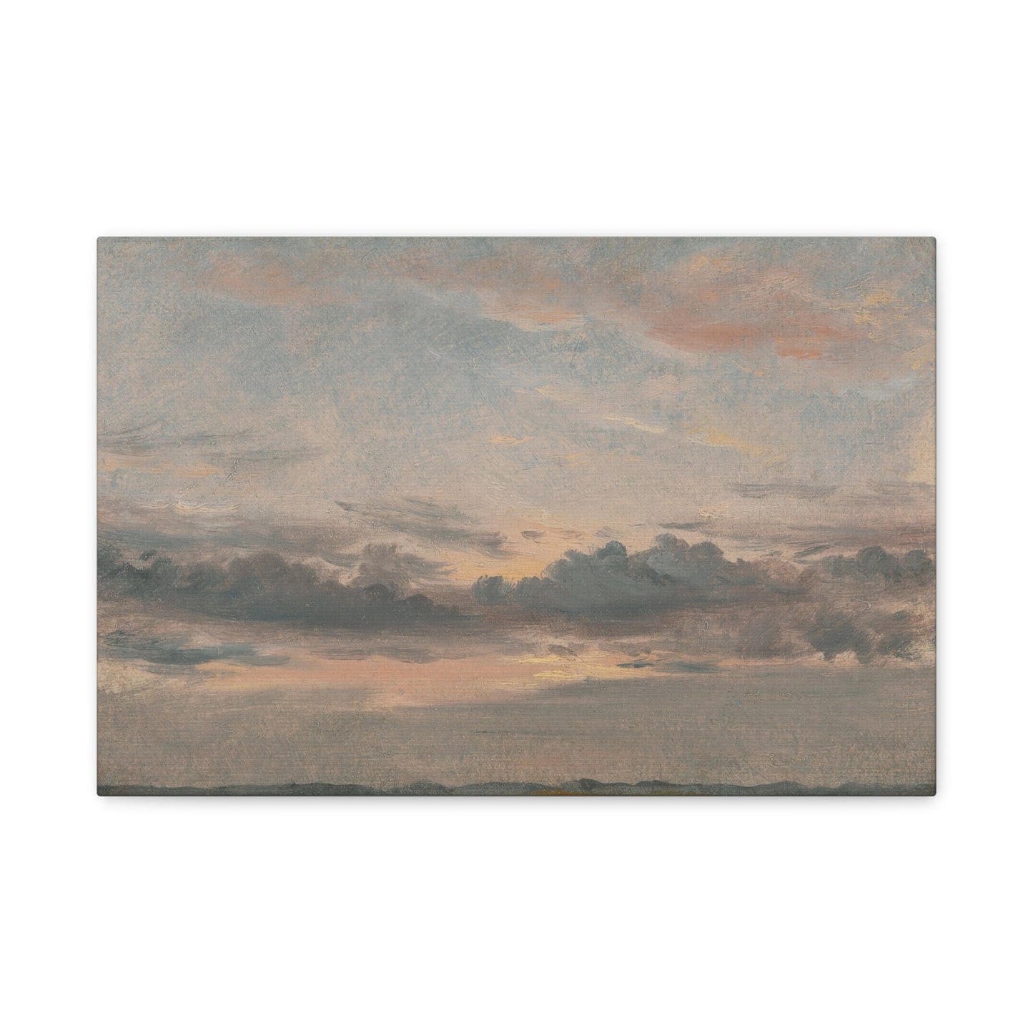 A Cloud Study, Sunset by John Constable Canvas Print