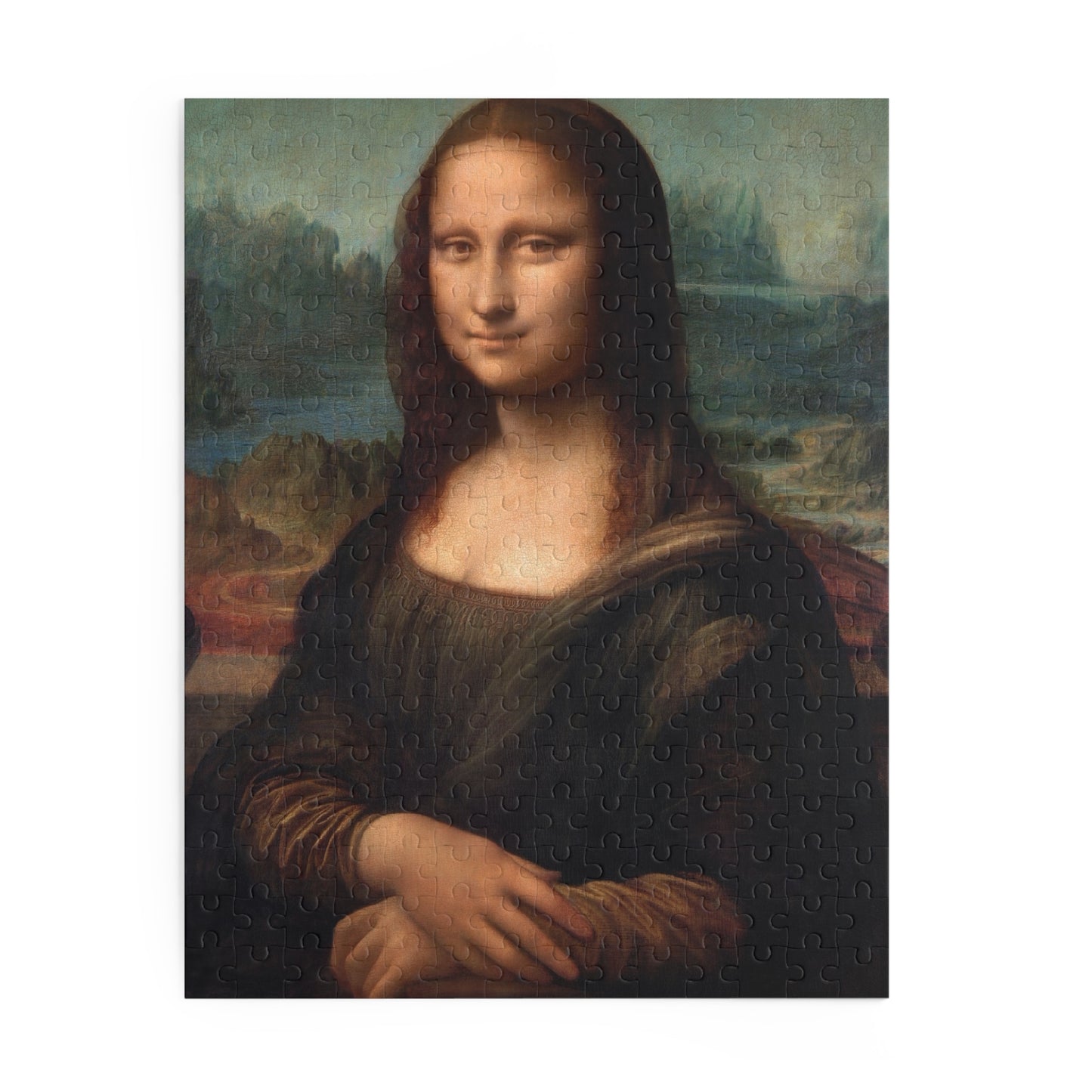 Mona Lisa by Leonardo da Vinci Jigsaw Puzzle