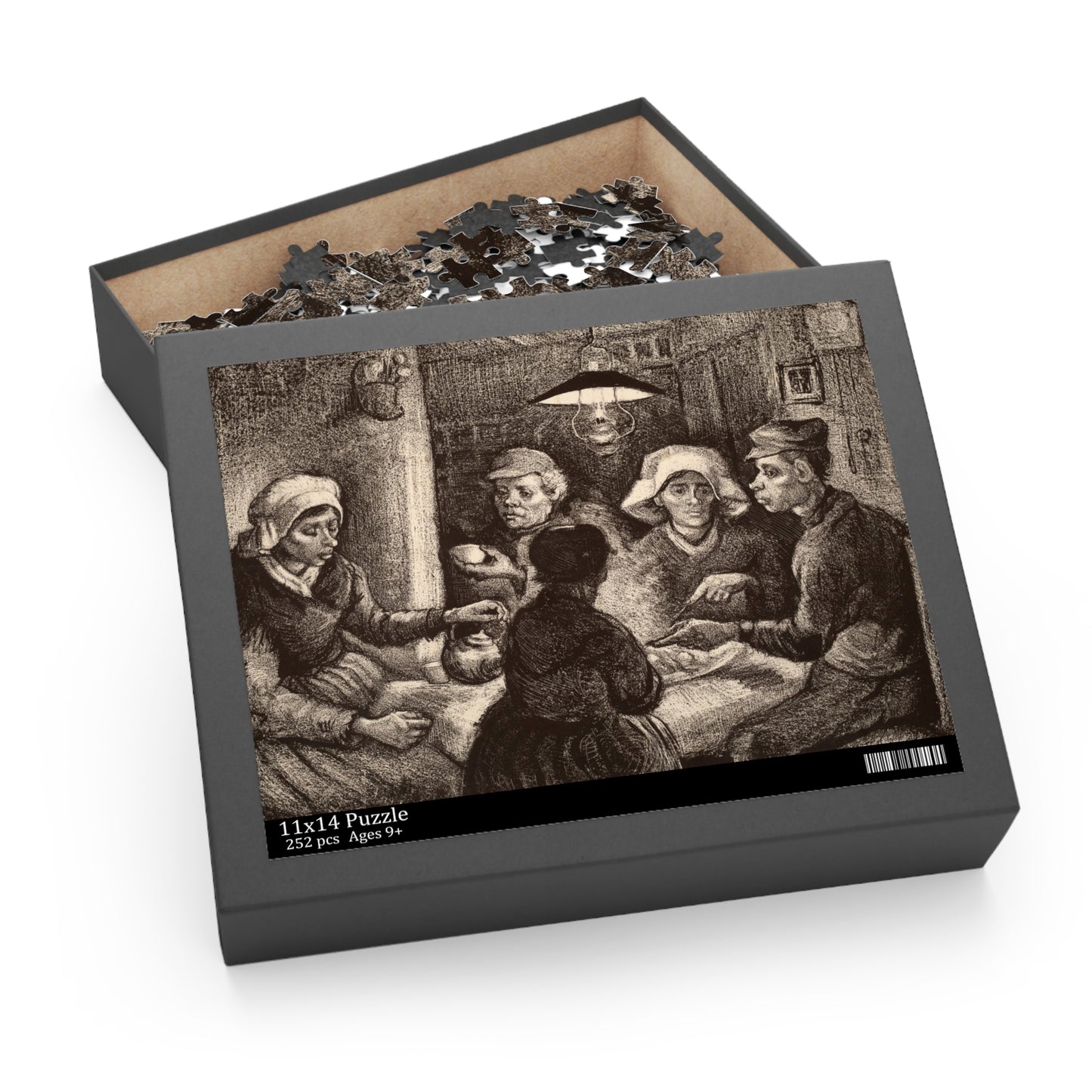 Potato Eaters by Vincent van Gogh Jigsaw Puzzle