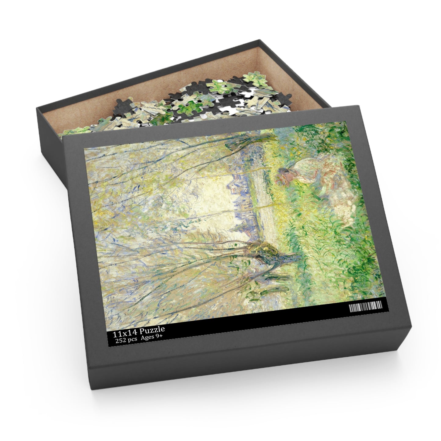 Woman Seated under the Willows by Claude Monet Jigsaw Puzzle
