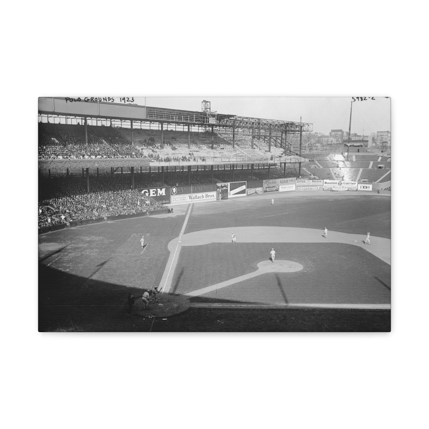 The Polo Grounds (1923) Photograph Canvas Print