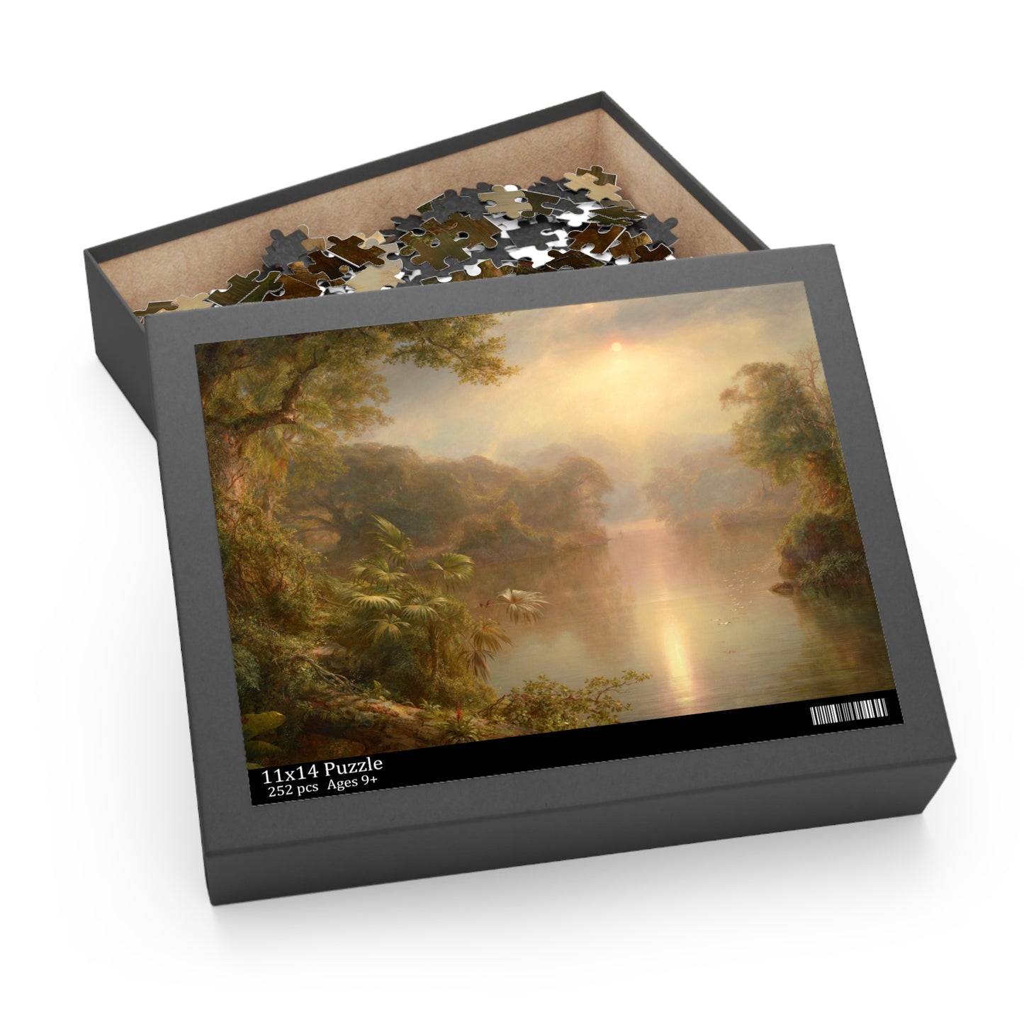 El Rio de Luz (The River of Light) by Frederic Edwin Church Jigsaw Puzzle