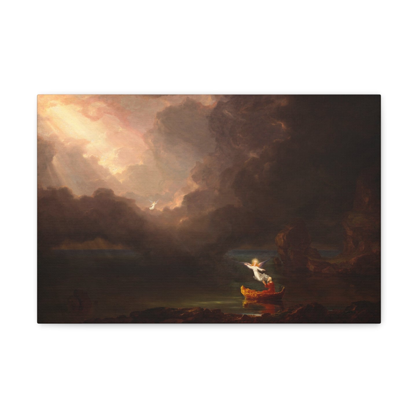The Voyage of Life: Old Age by Thomas Cole Canvas Print