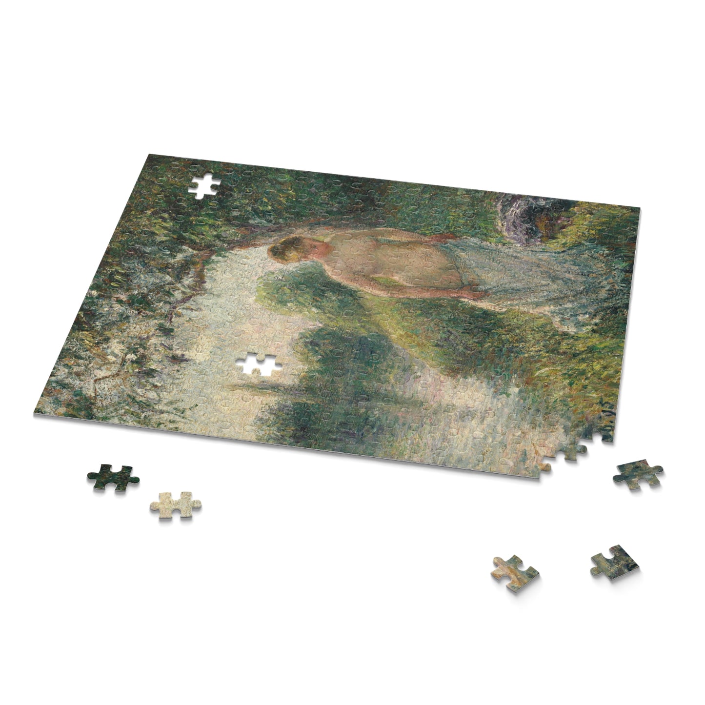 The Bather by Camille Pissarro Jigsaw Puzzle
