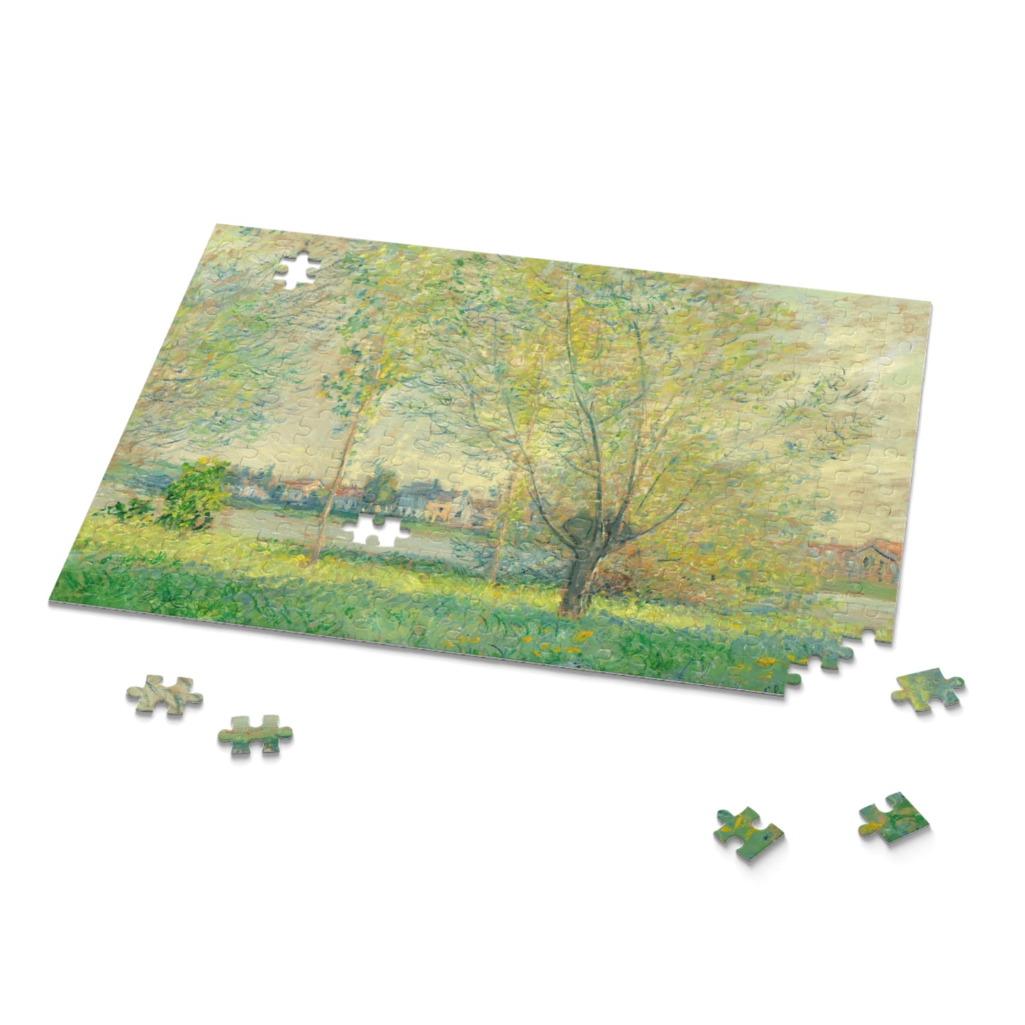 The Willows by Claude Monet Jigsaw Puzzle