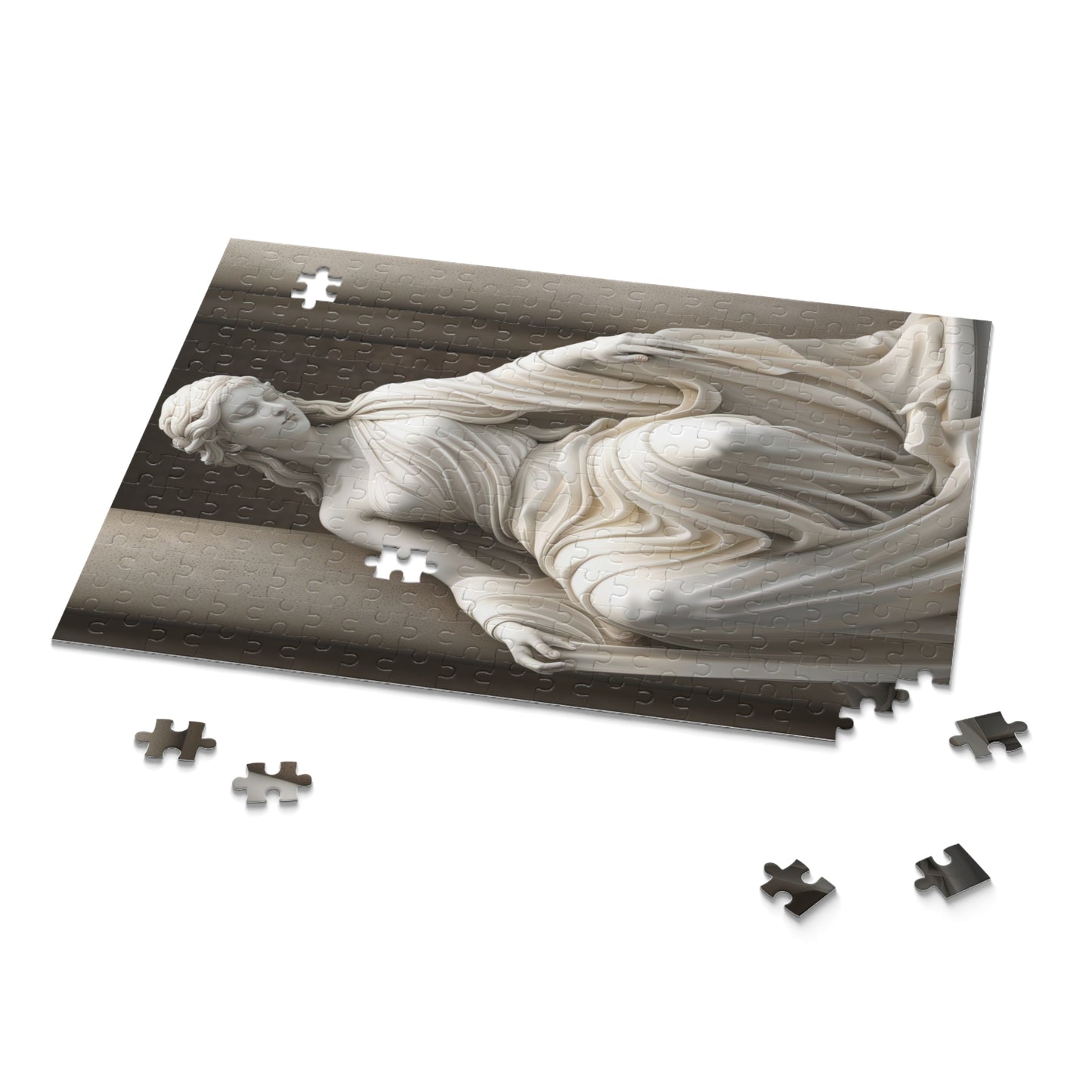 Seated Marble Goddess Jigsaw Puzzle