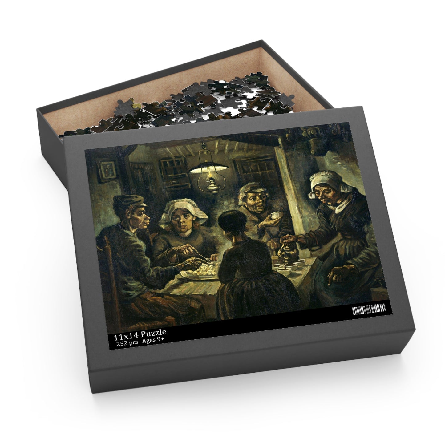 The Potato Eaters Painting by Vincent van Gogh Jigsaw Puzzle