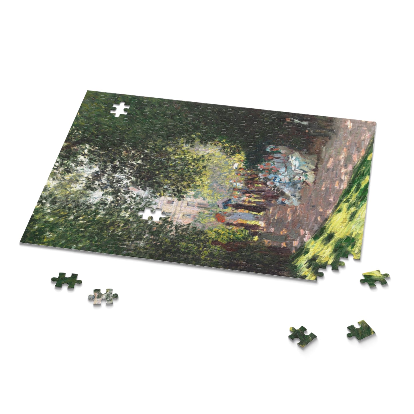 The Parc Monceau by Claude Monet Jigsaw Puzzle