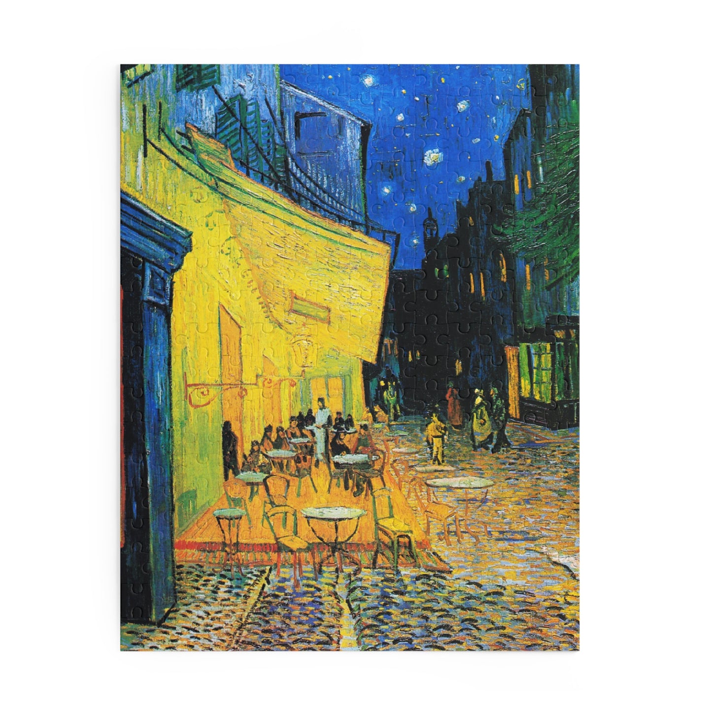 Cafe Terrace at Night by Vincent van Gogh Jigsaw Puzzle