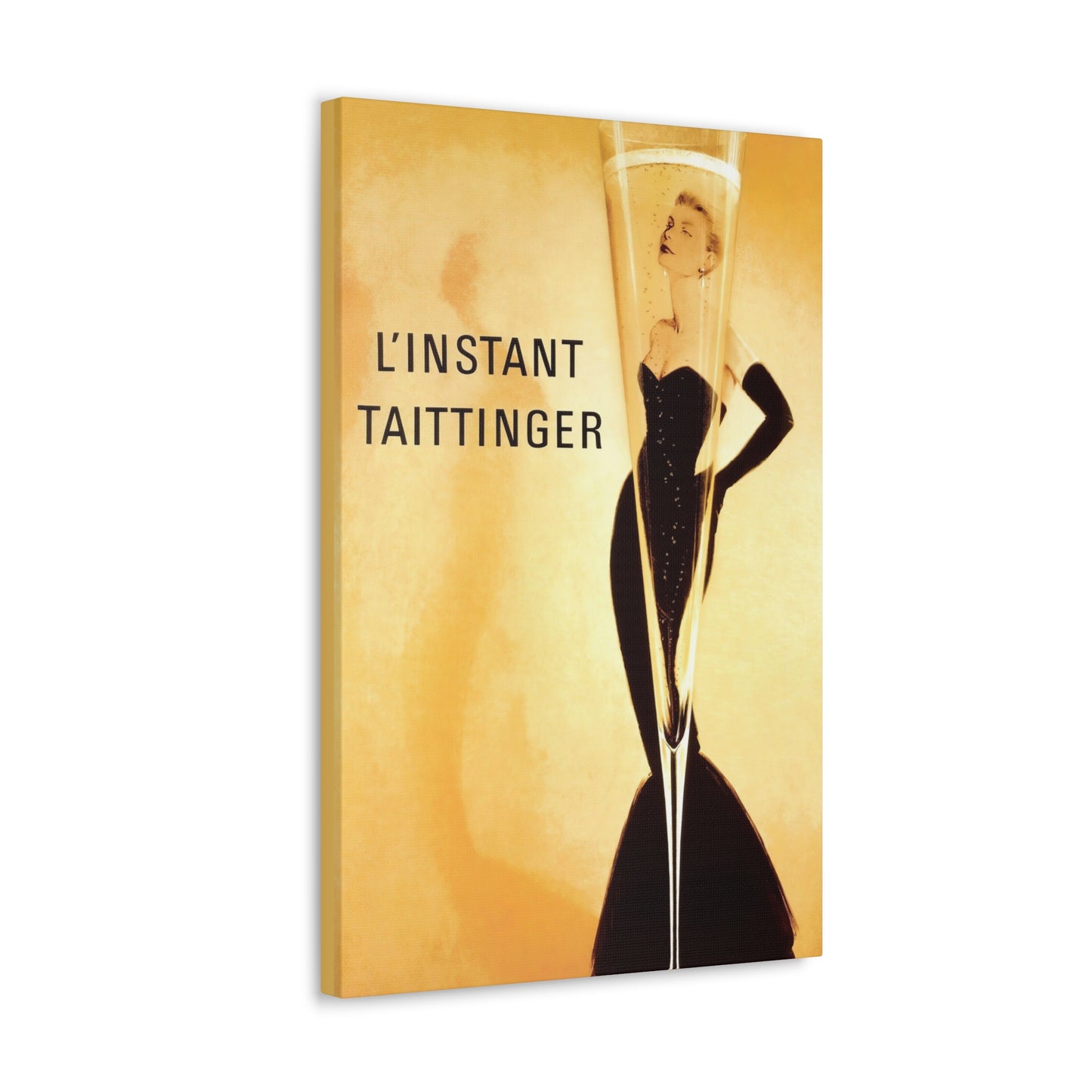 L'instant Taittinger Champagne Canvas Print
