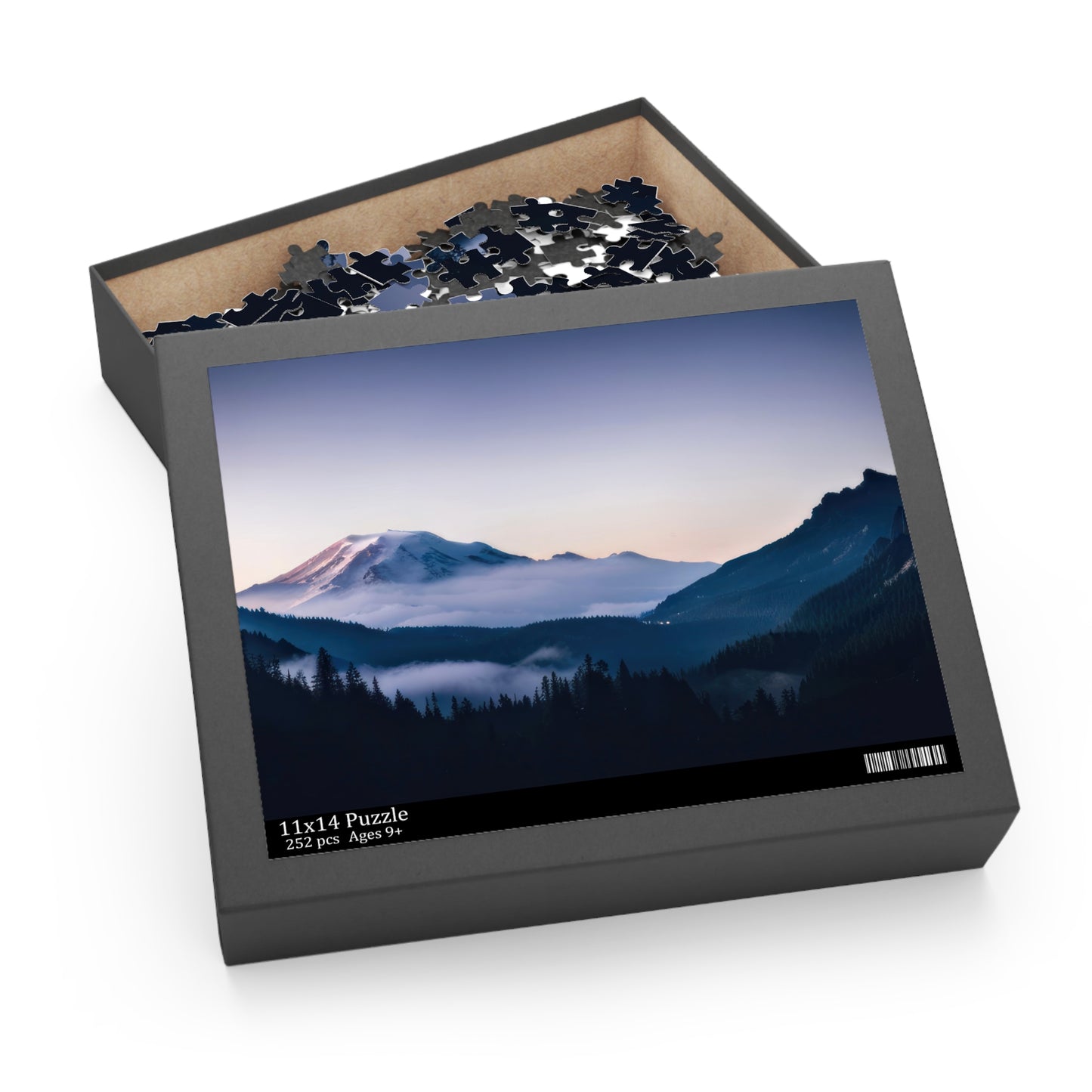 Mount Rainier Scenic Landscape Photo IV Jigsaw Puzzle