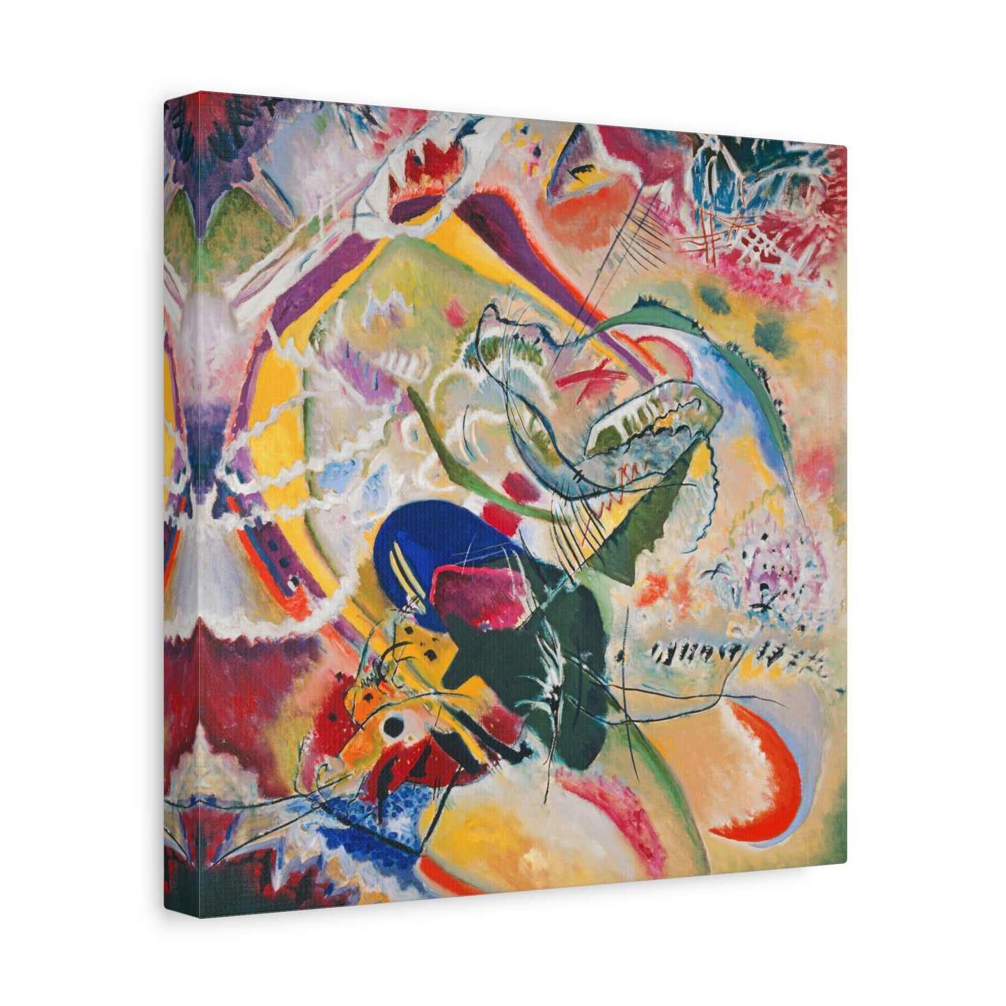 Improvisation 35 by Wassily Kandinsky Canvas Print