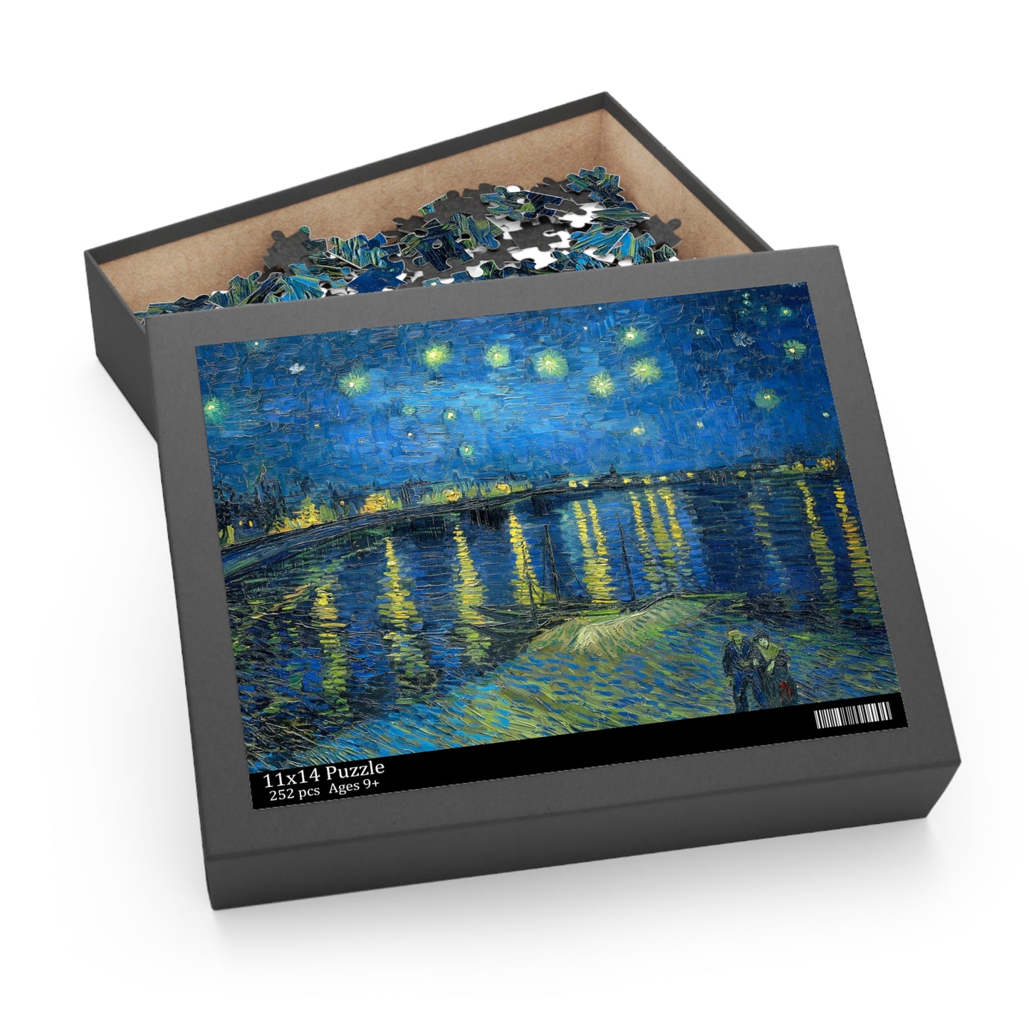 Starry Night Over the Rhone by Vincent van Gogh Jigsaw Puzzle