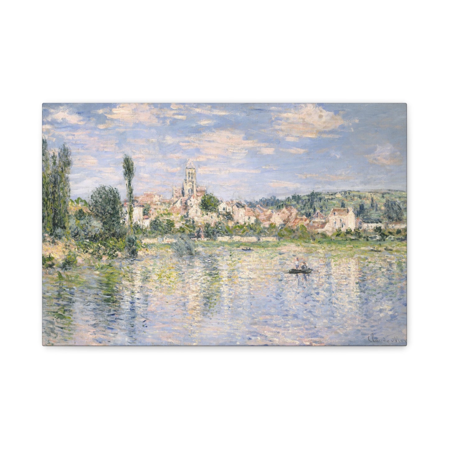Vetheuil in Summer by Claude Monet Canvas Print