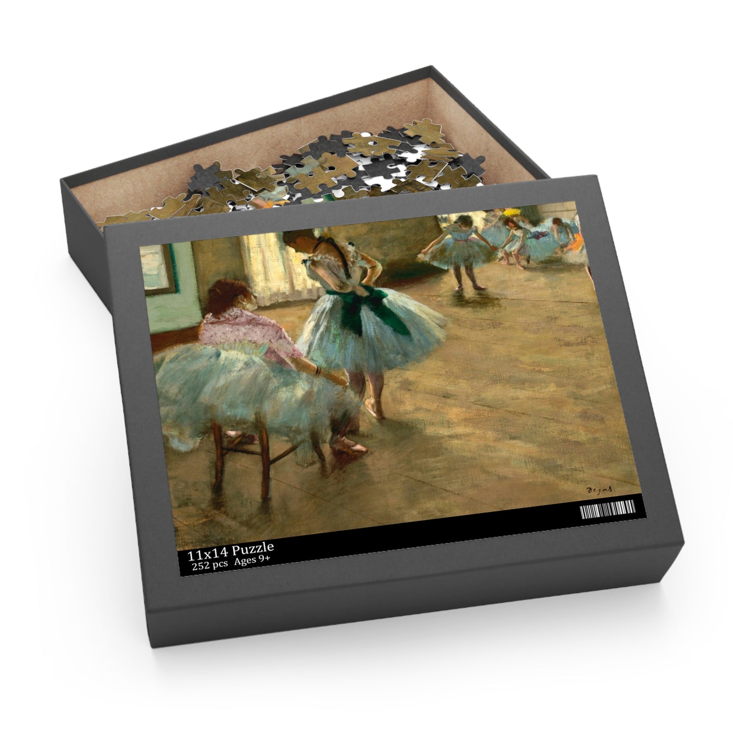 The Dance Lesson by Edgar Degas Jigsaw Puzzle