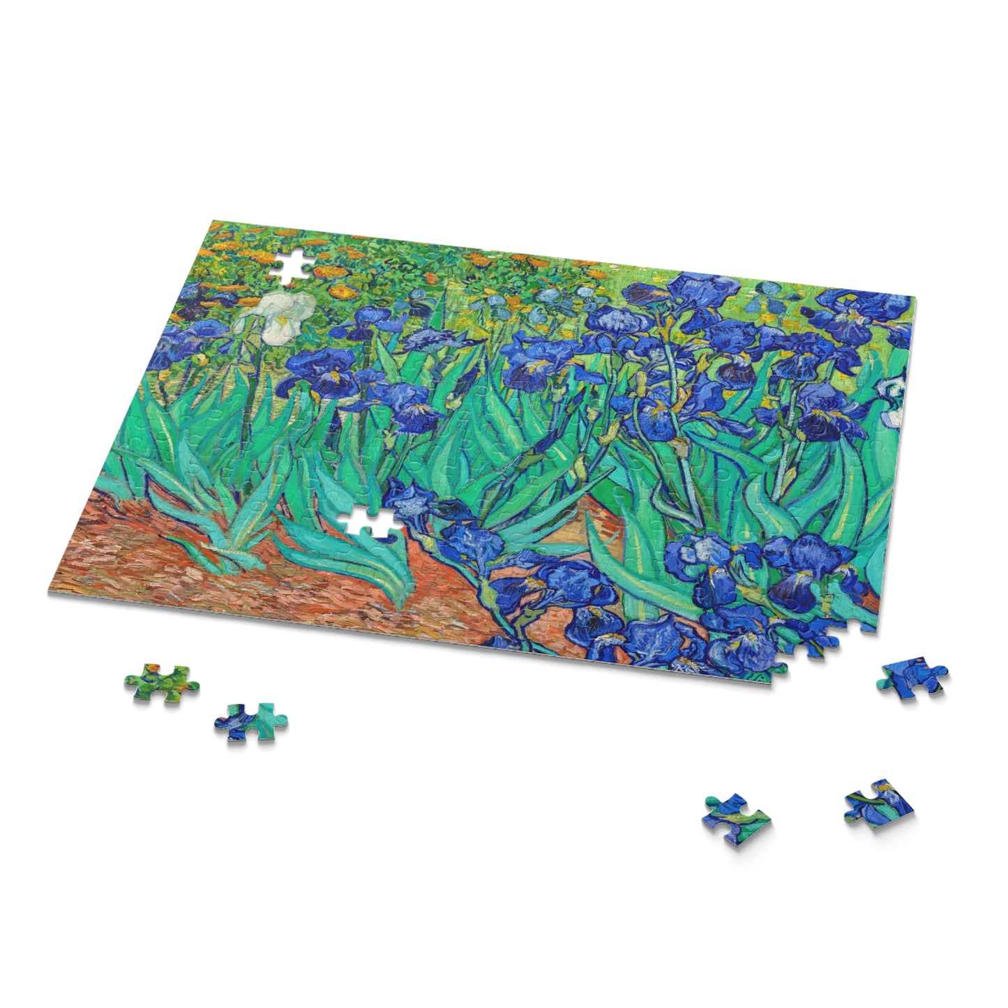 Irises by Vincent van Gogh Jigsaw Puzzle
