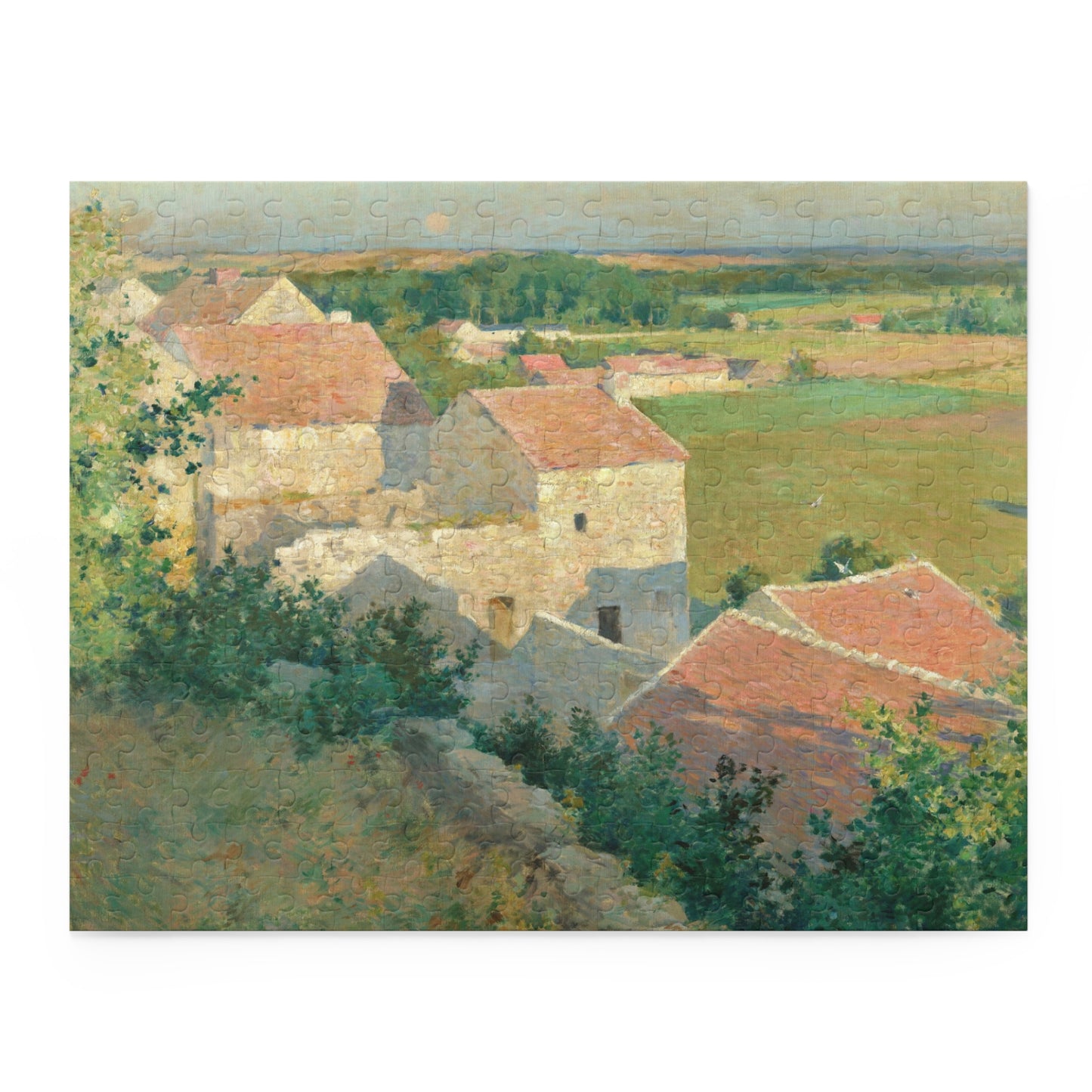 Midsummer Twilight by Willard Leroy Metcalf Jigsaw Puzzle