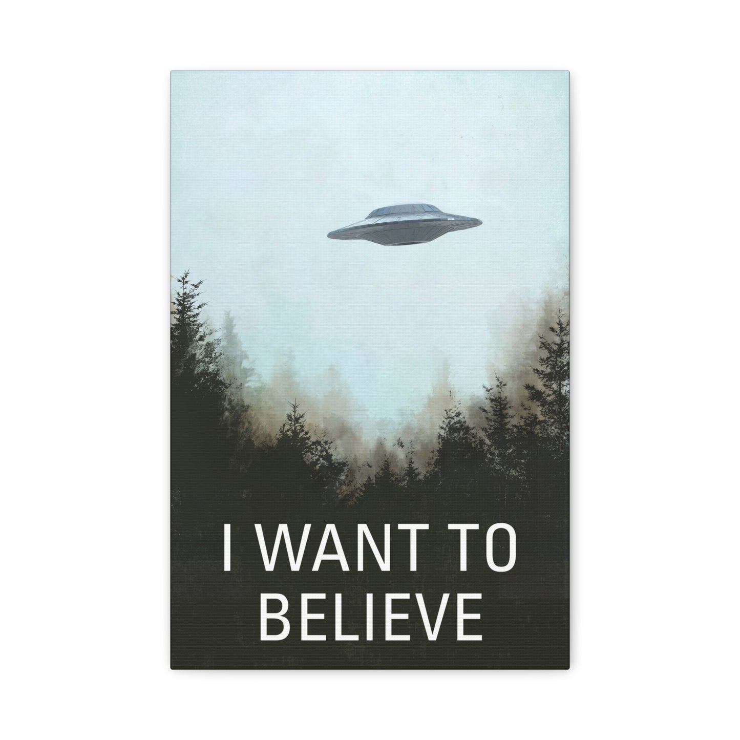 I Want To Believe Canvas Wall Art