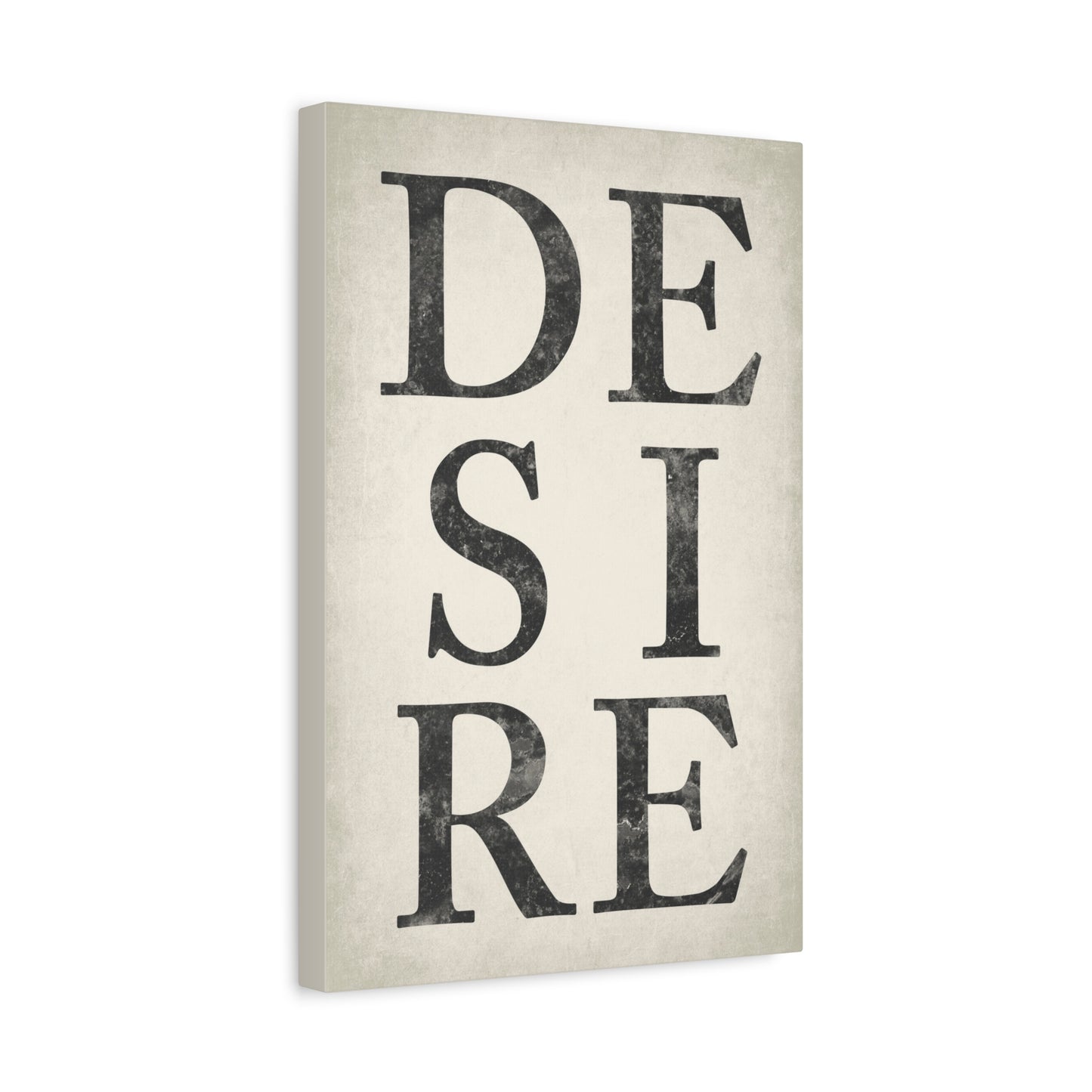 Desire, Motivational Canvas Print