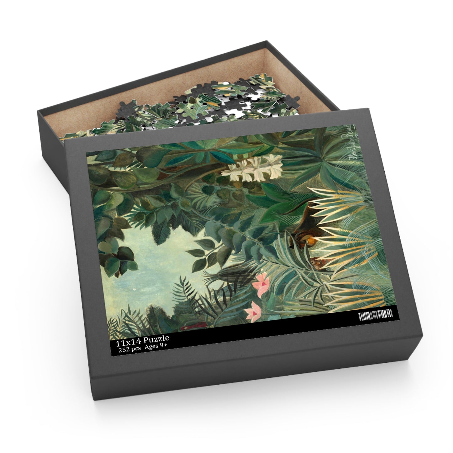 The Equatorial Jungle by Henri Rousseau Jigsaw Puzzle
