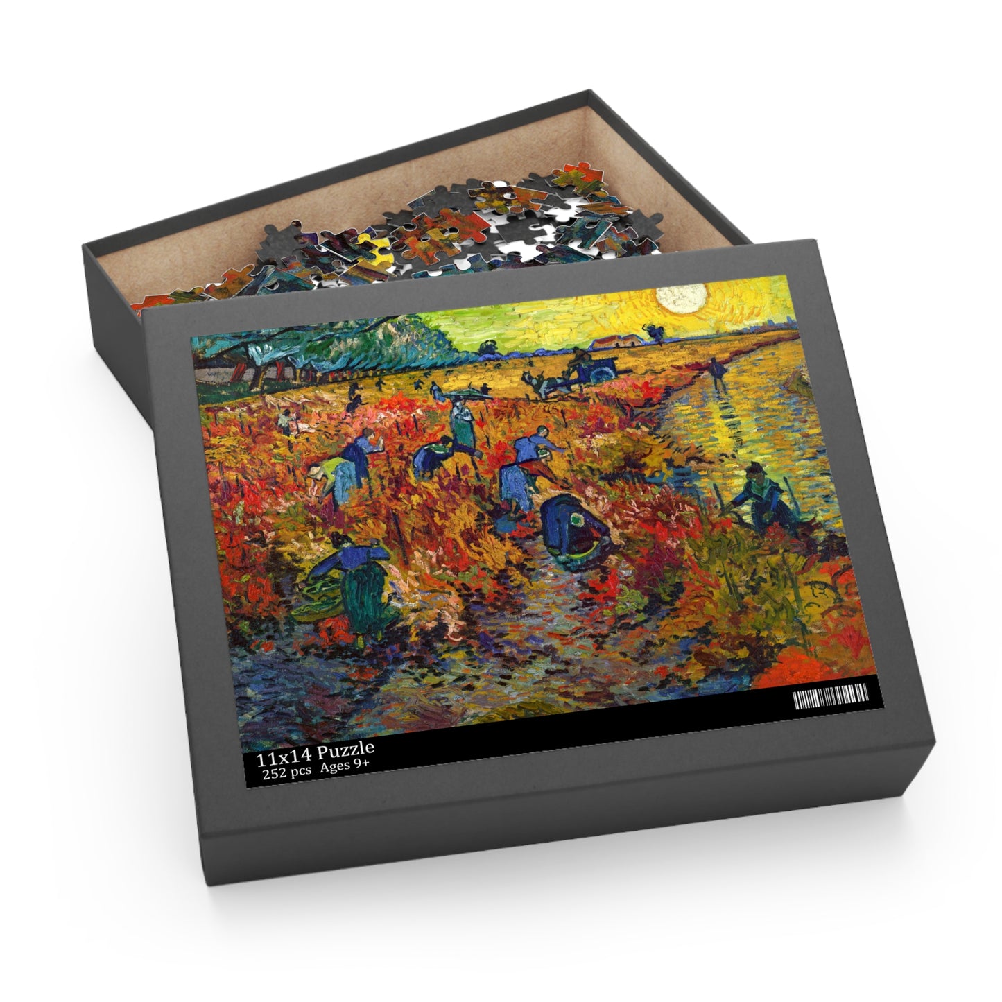 The Red Vineyard by Vincent van Gogh Jigsaw Puzzle