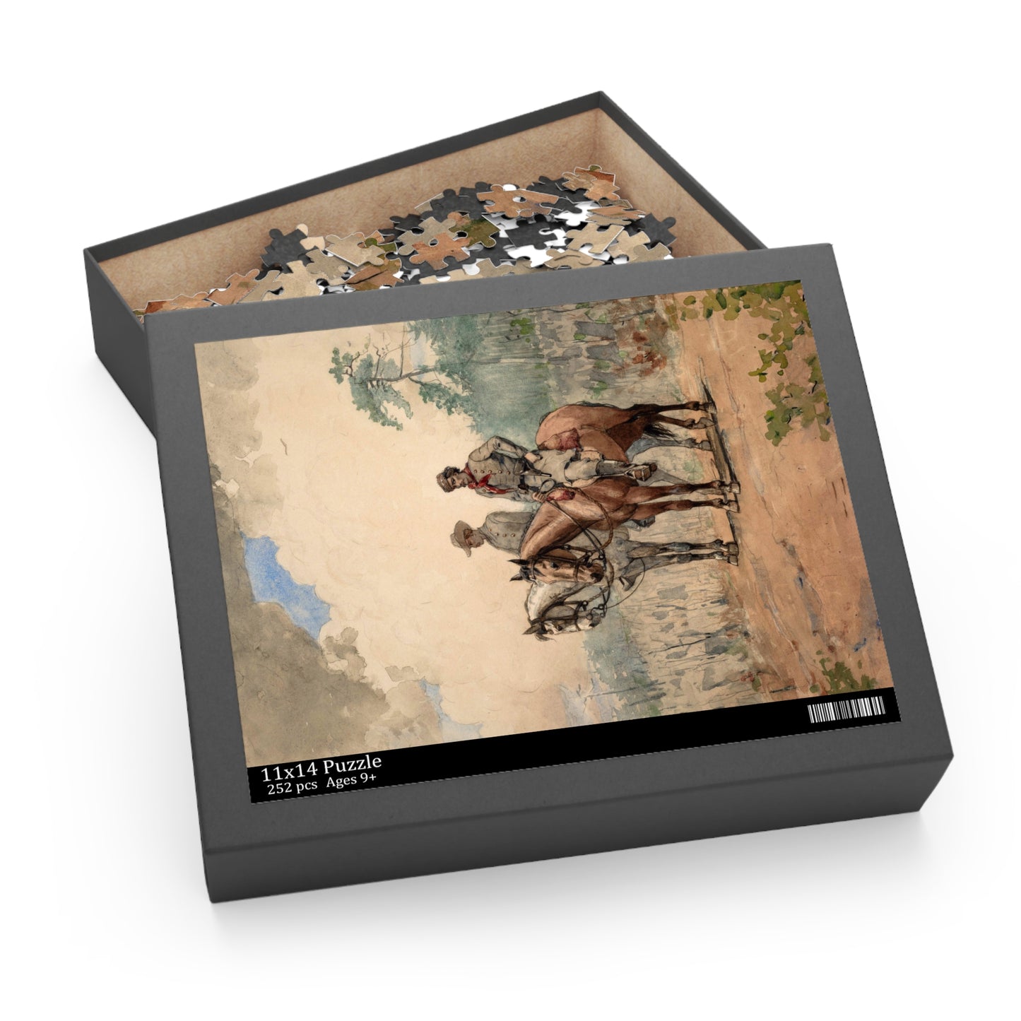 Two Scouts by Winslow Homer Jigsaw Puzzle