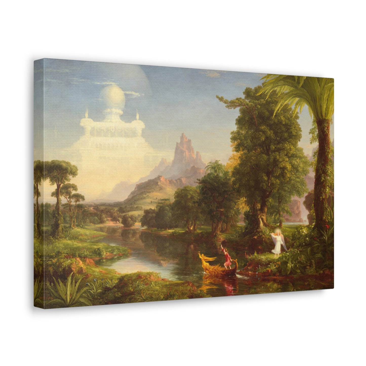 The Voyage of Life: Youth by Thomas Cole Canvas Print