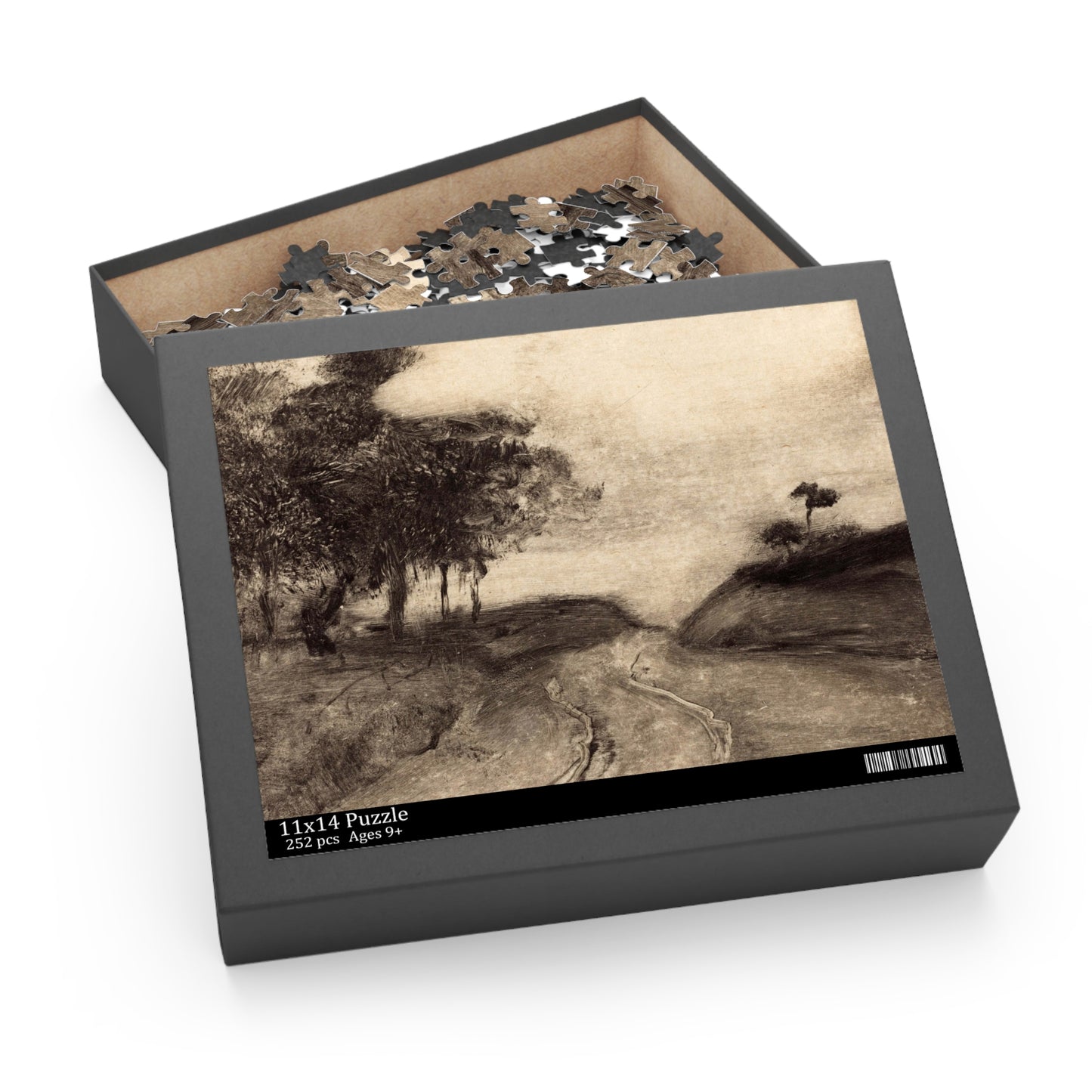 The Road (La route) by Edgar Degas Jigsaw Puzzle