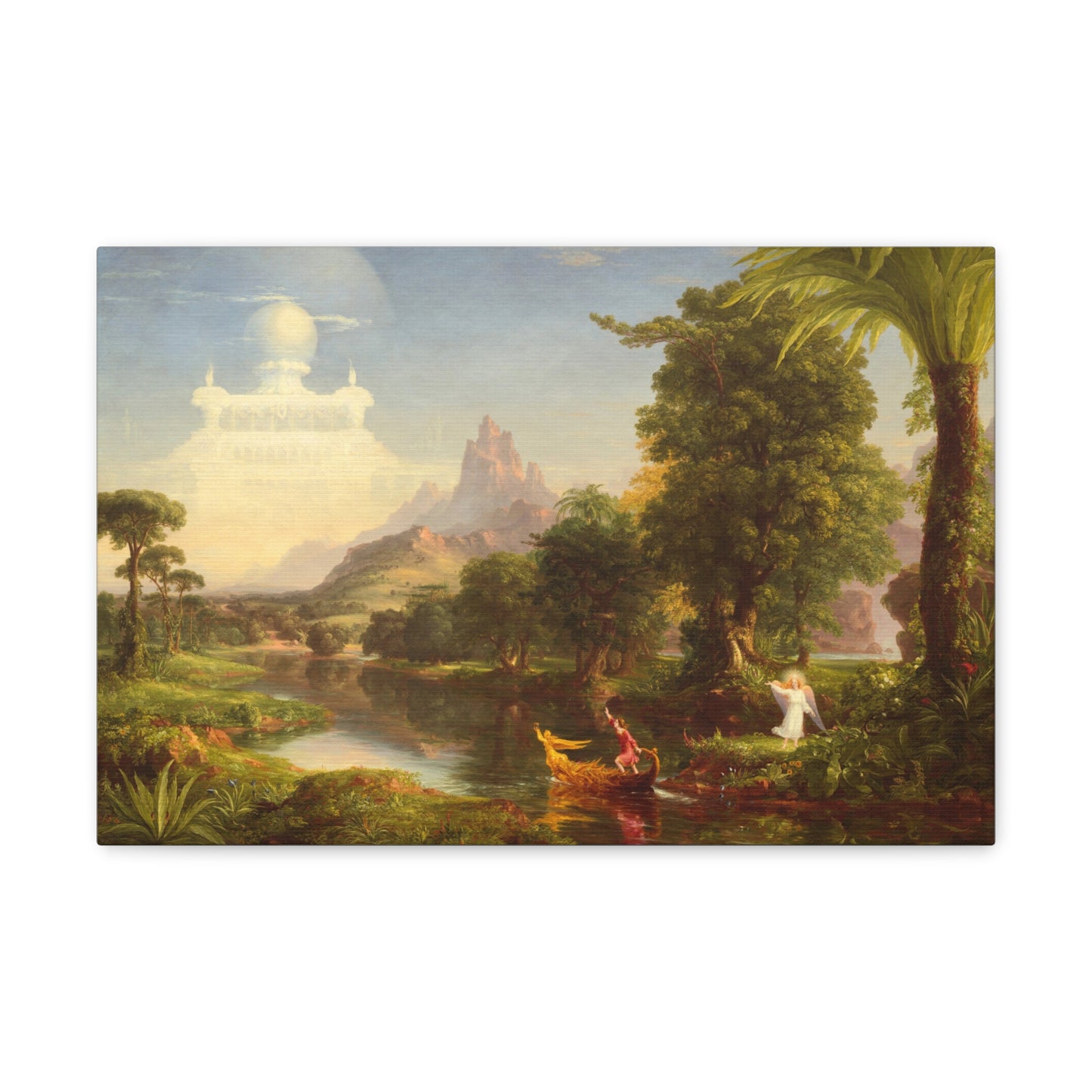 The Voyage of Life: Youth by Thomas Cole Canvas Print
